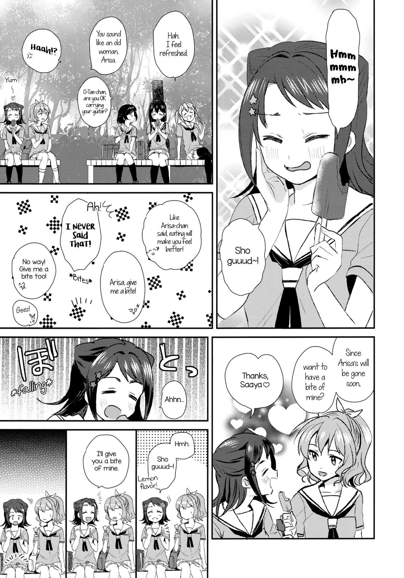 BanG Dream! - Summer, Ice Cream for You (Doujinshi) 第4页