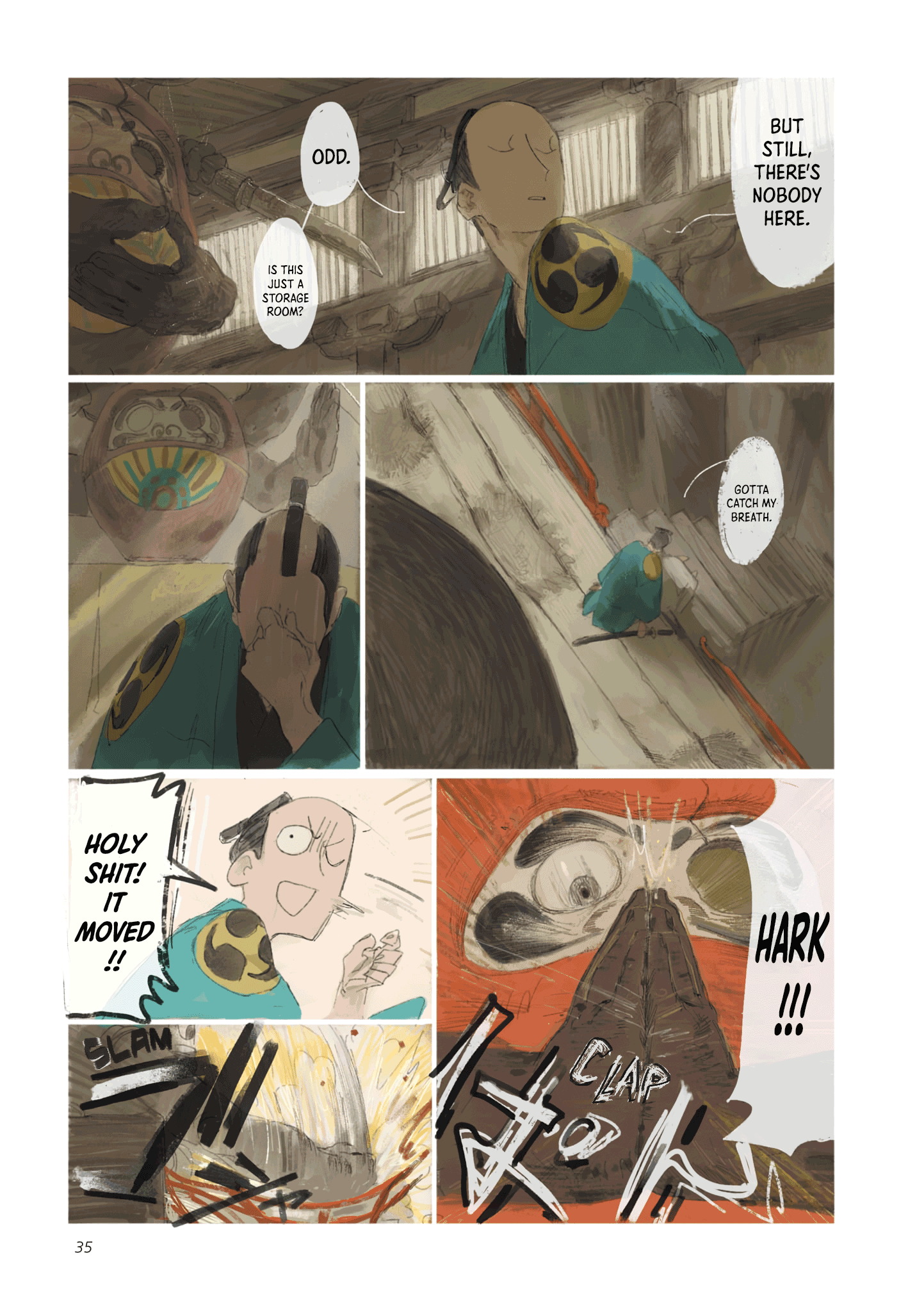 SAMURA Daruma-san just fell over 第7页