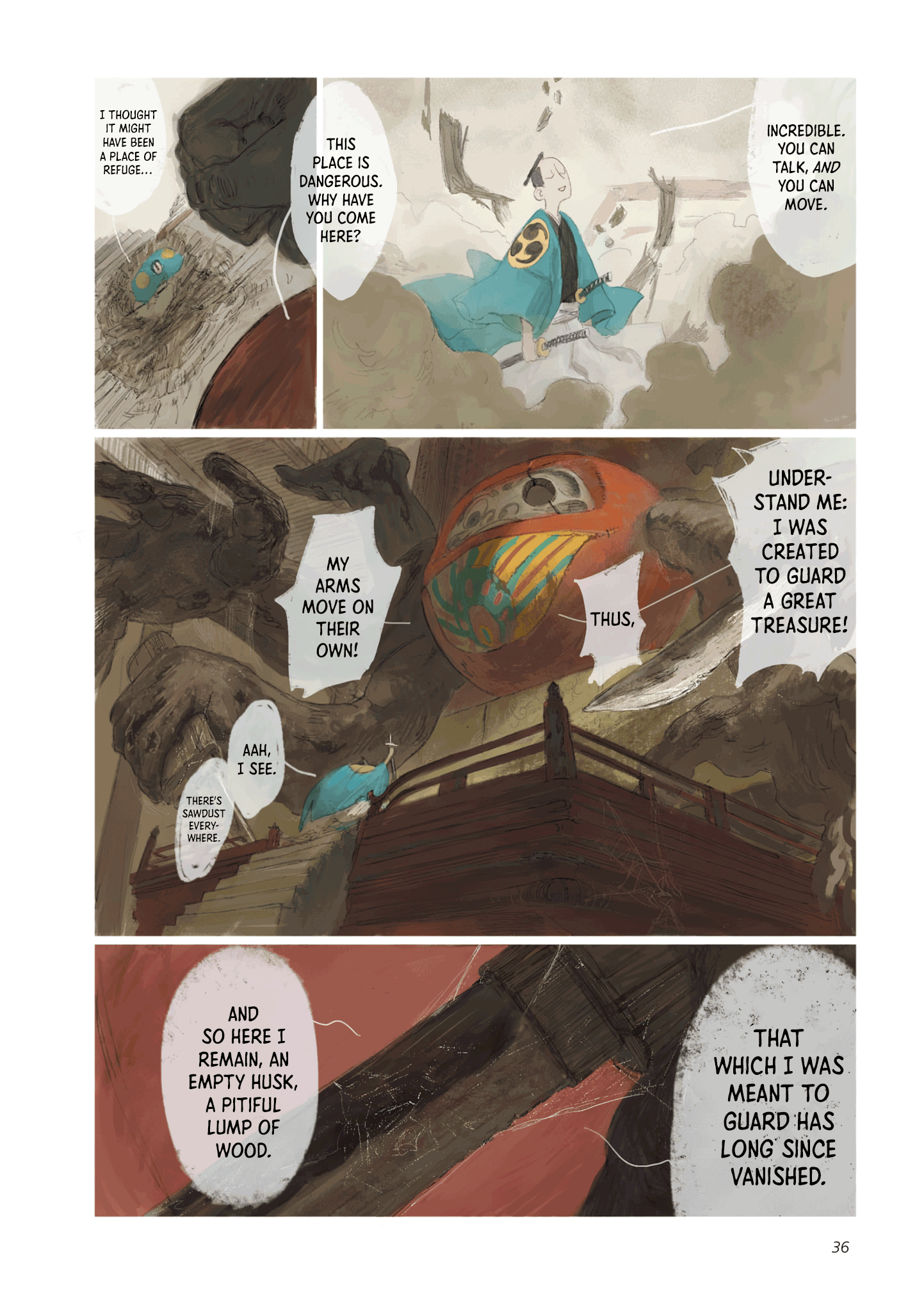 SAMURA Daruma-san just fell over 第8页