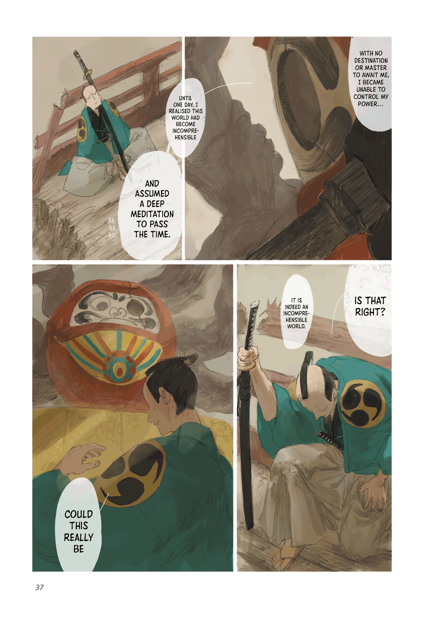 SAMURA Daruma-san just fell over 第9页