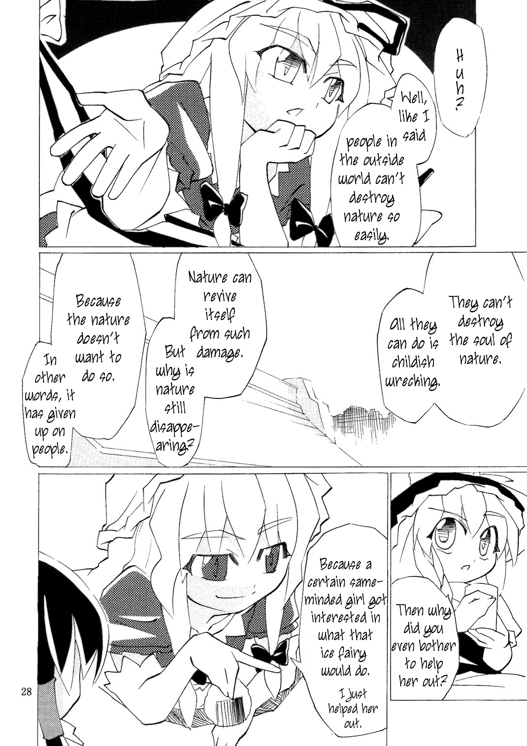 Touhou - Thank You Cirno (Doujinshi) Oneshot 第27页