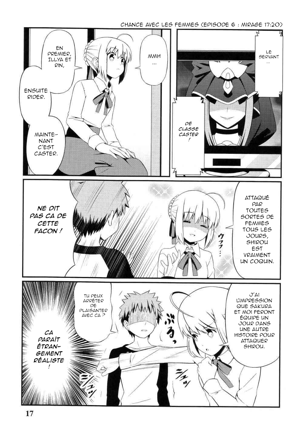 Saber Watches Unlimited Blade Works Vol. 1 第17页