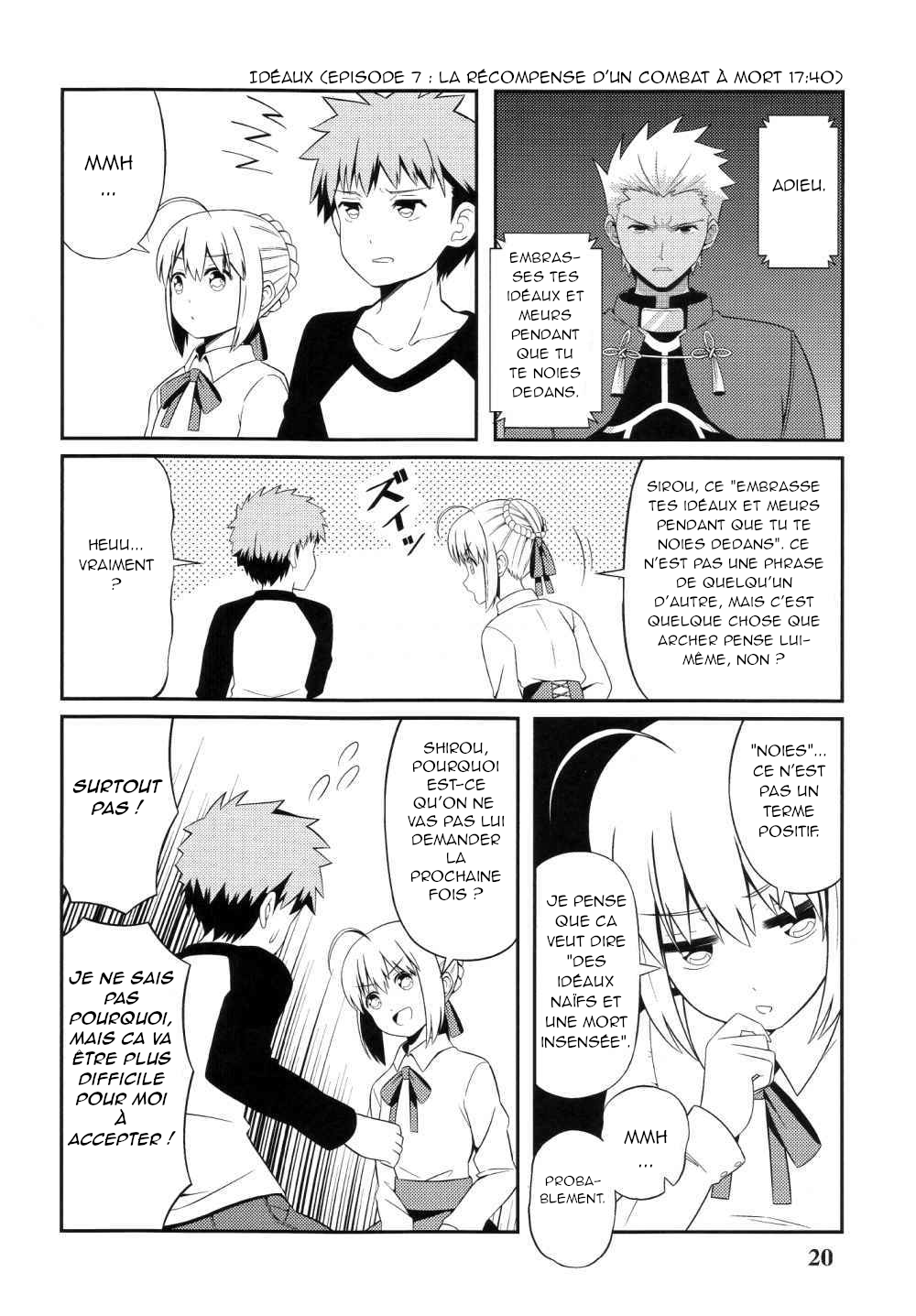 Saber Watches Unlimited Blade Works Vol. 1 第20页