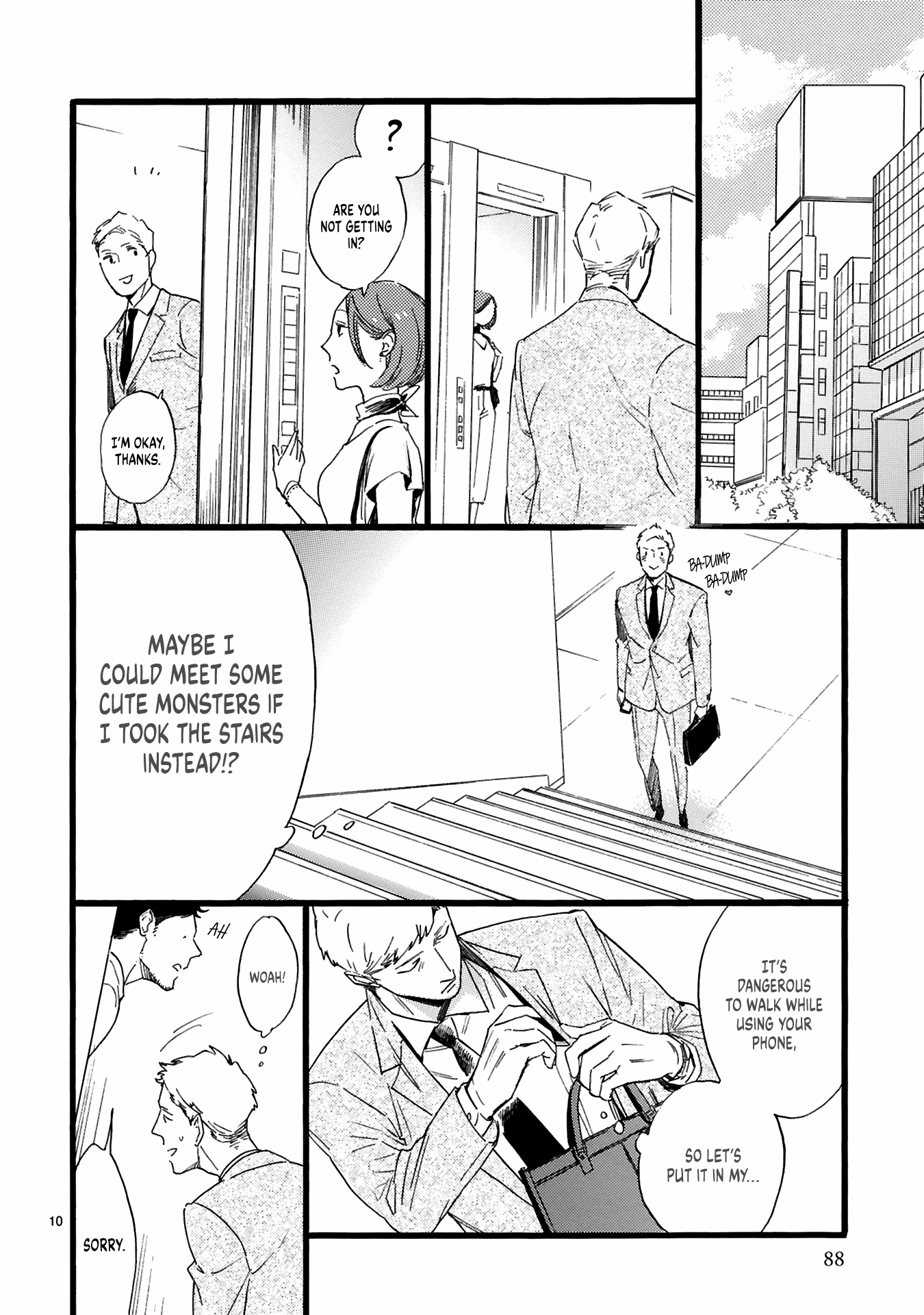 This Uncle Likes Cute Things Manager Oji gets off a station early for a smartphone game 第11页