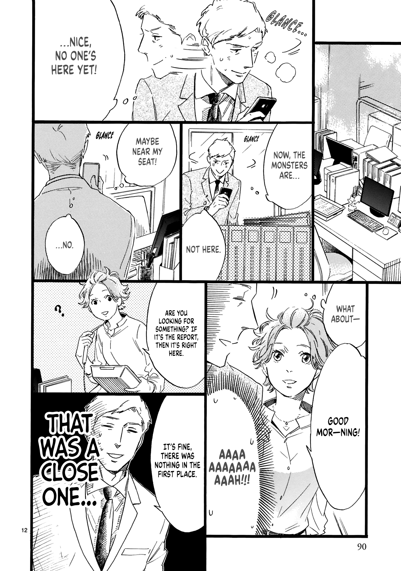 This Uncle Likes Cute Things Manager Oji gets off a station early for a smartphone game 第13页