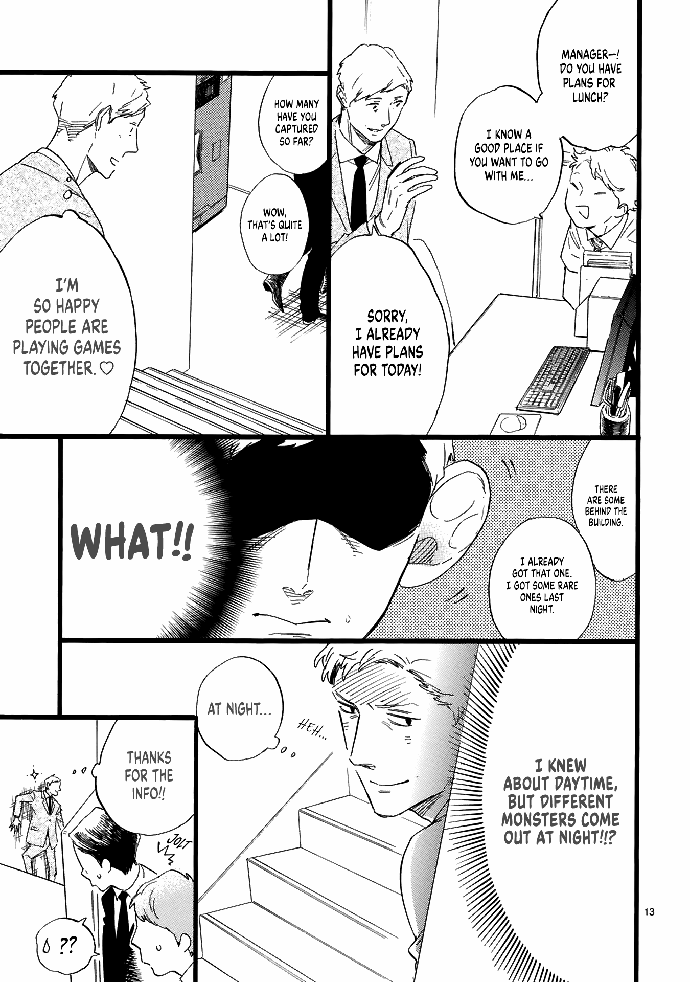This Uncle Likes Cute Things Manager Oji gets off a station early for a smartphone game 第14页