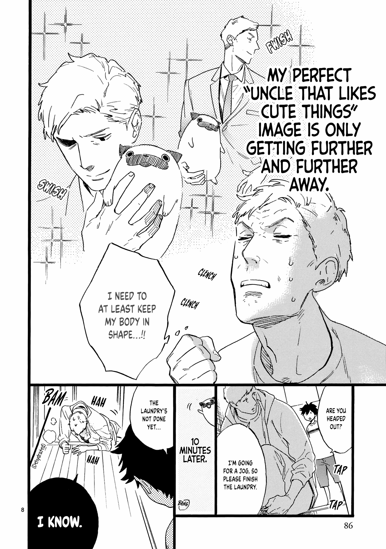 This Uncle Likes Cute Things Manager Oji gets off a station early for a smartphone game 第9页