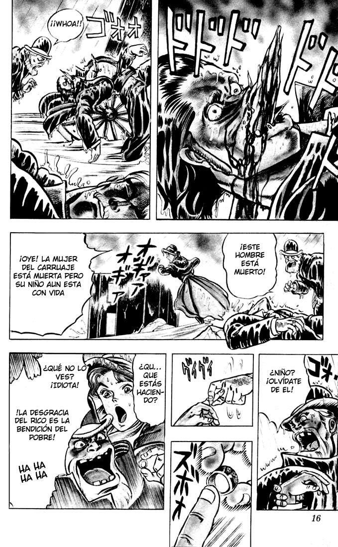JoJo's Bizarre Adventure Part 1 - Phantom Blood La Llegada De Dio 第13页