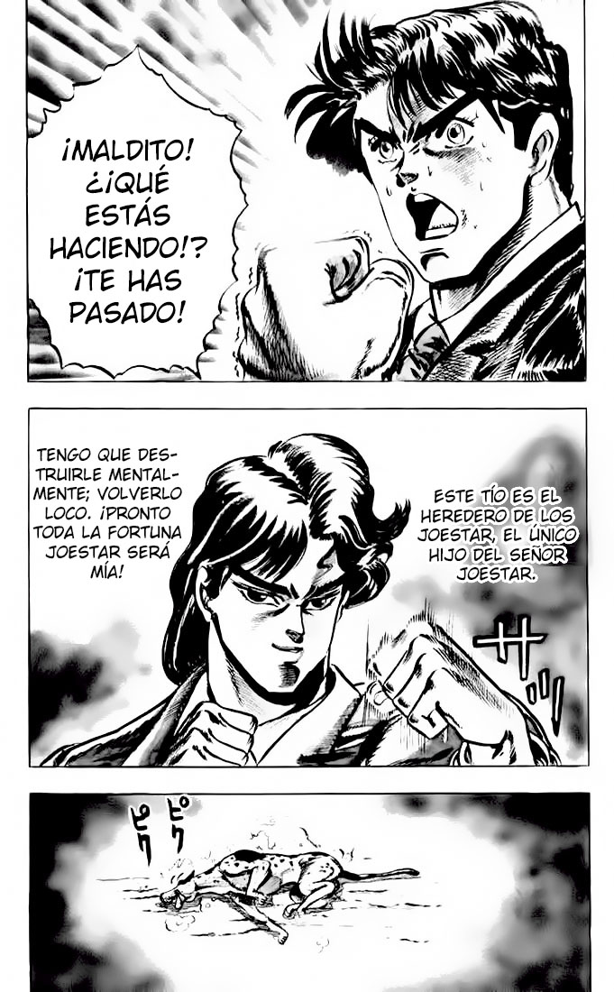 JoJo's Bizarre Adventure Part 1 - Phantom Blood La Llegada De Dio 第32页