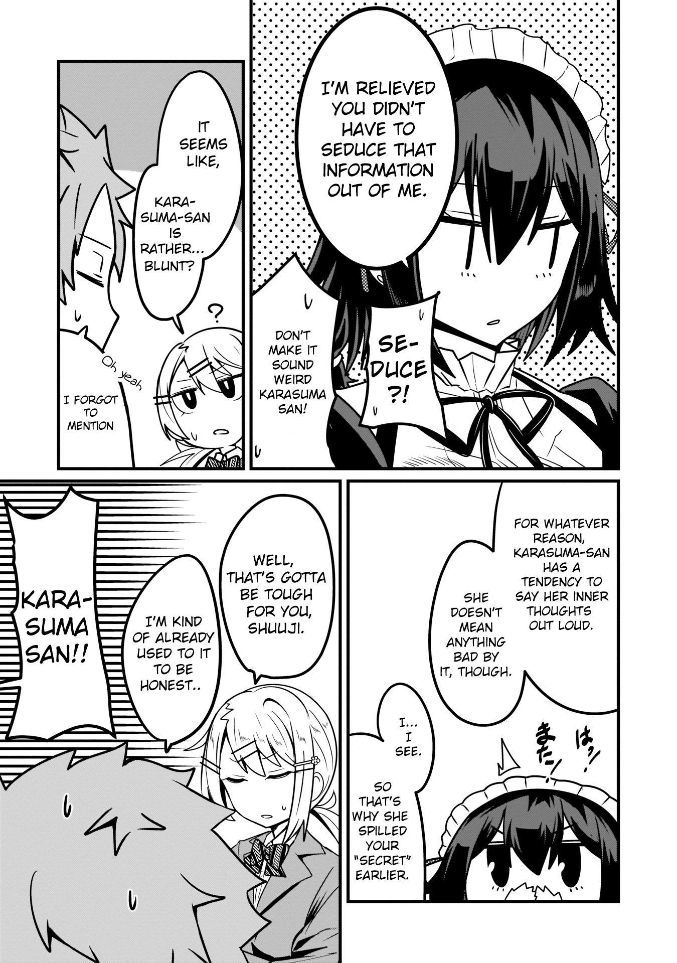 Kokoro no Koe ga Moreyasui Maid-san (Serialization) Since that day 第5页