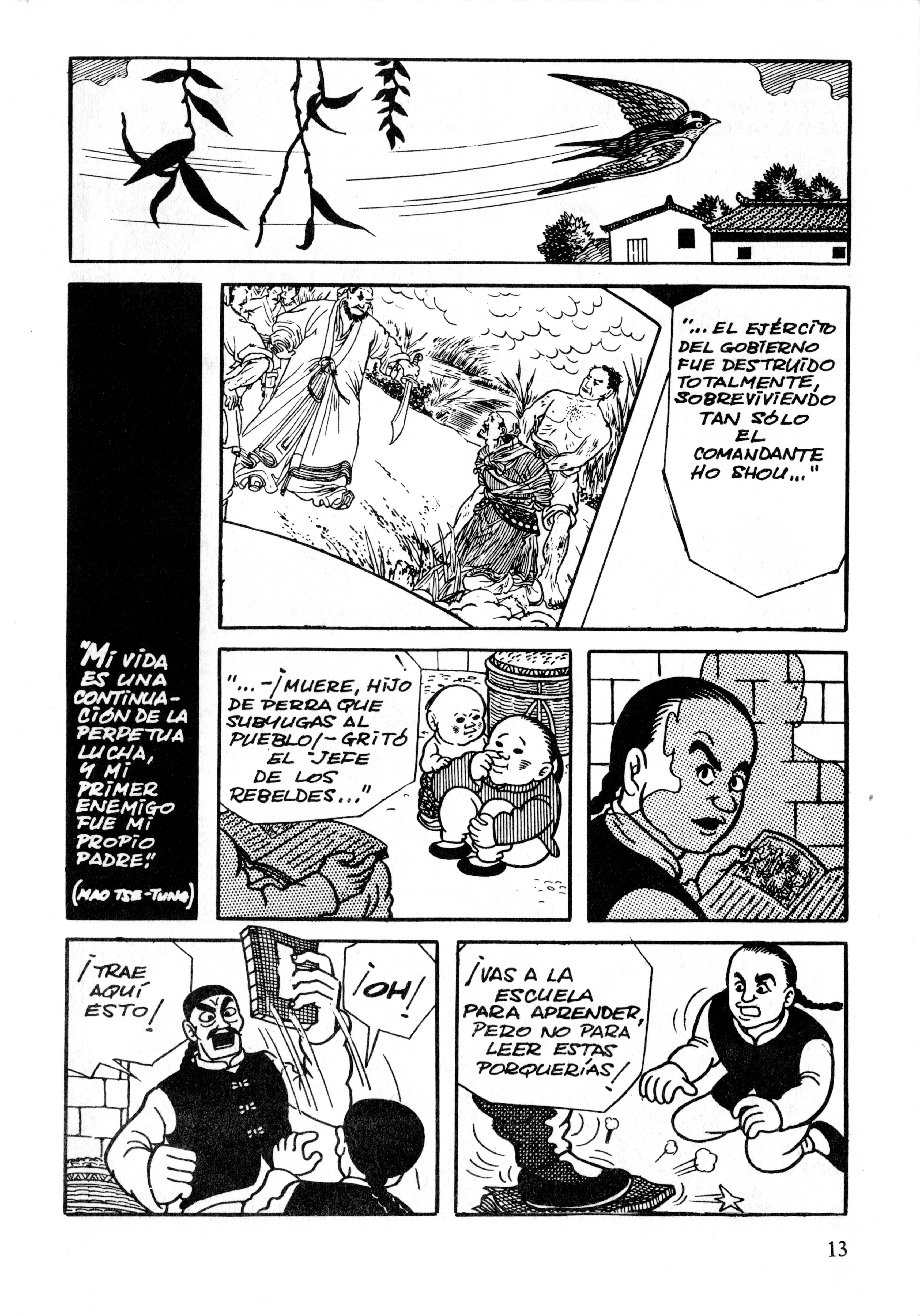 Gekiga Legend of Mao Zedong La chispa 第14页
