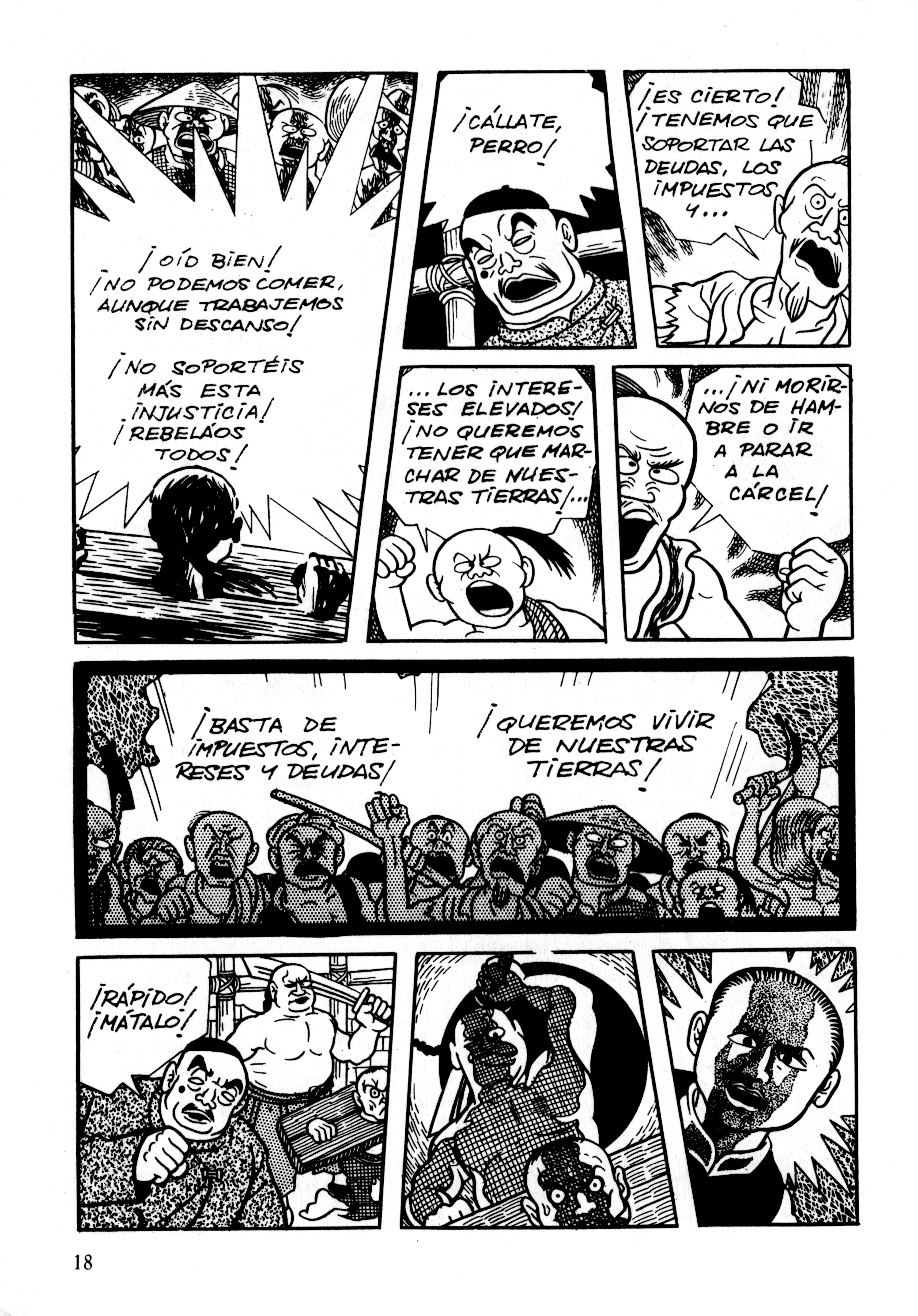 Gekiga Legend of Mao Zedong La chispa 第19页