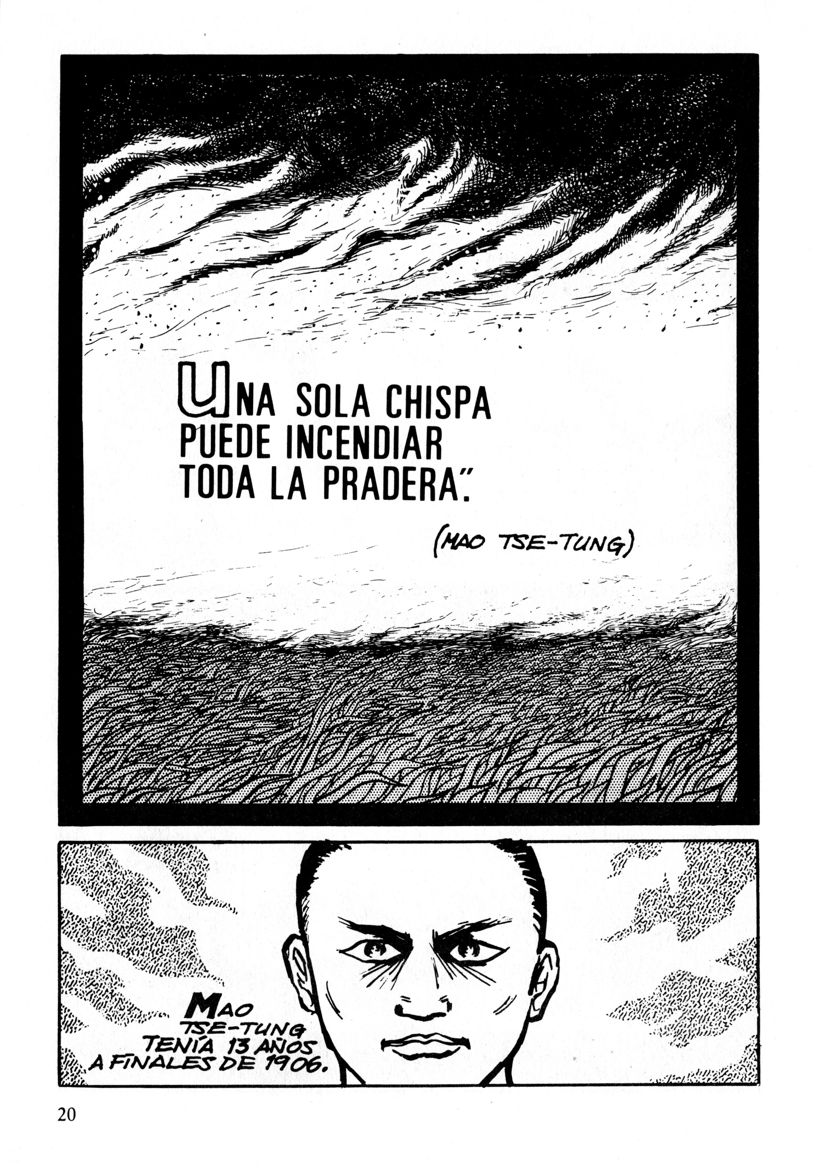 Gekiga Legend of Mao Zedong La chispa 第21页