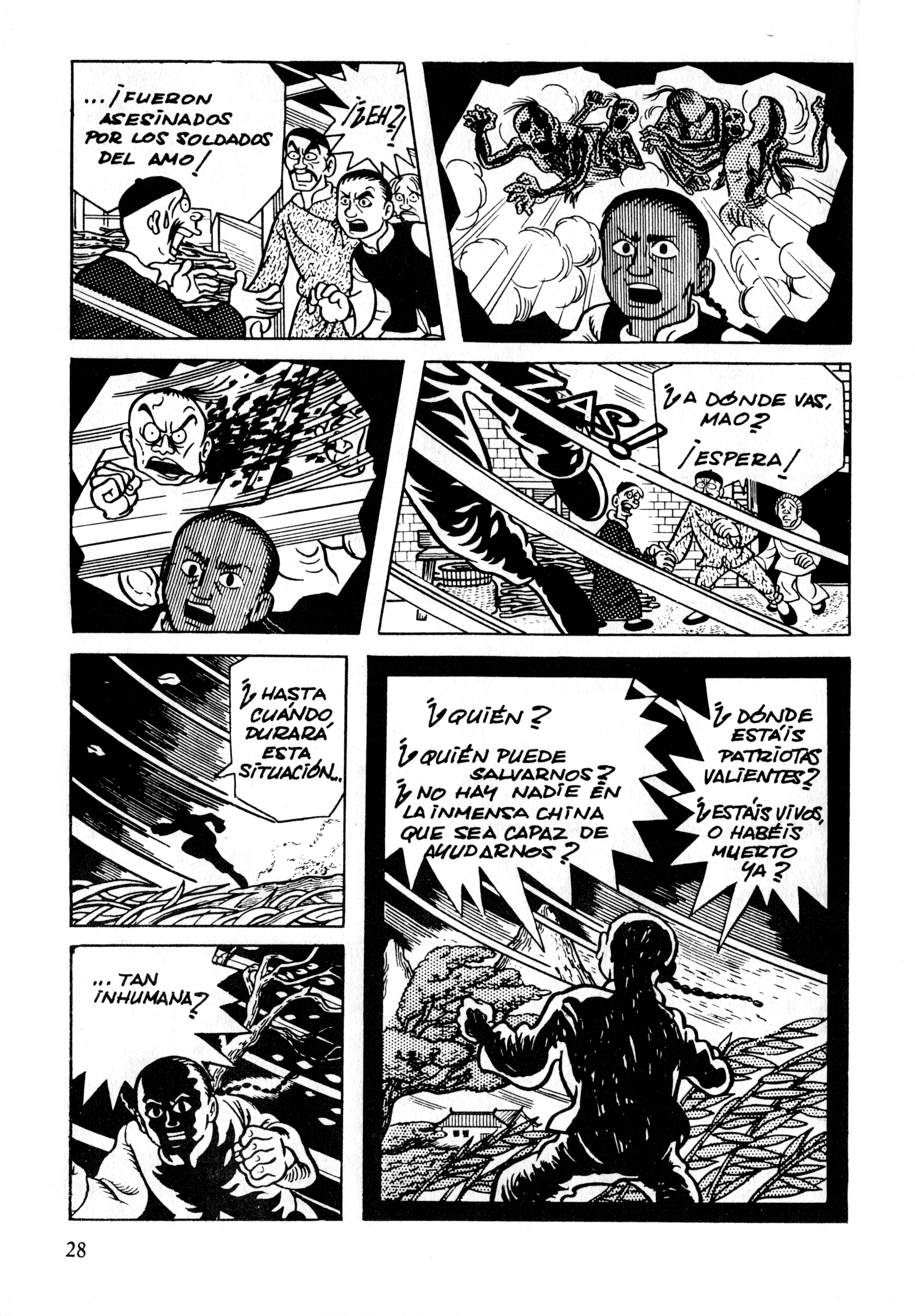 Gekiga Legend of Mao Zedong La chispa 第29页