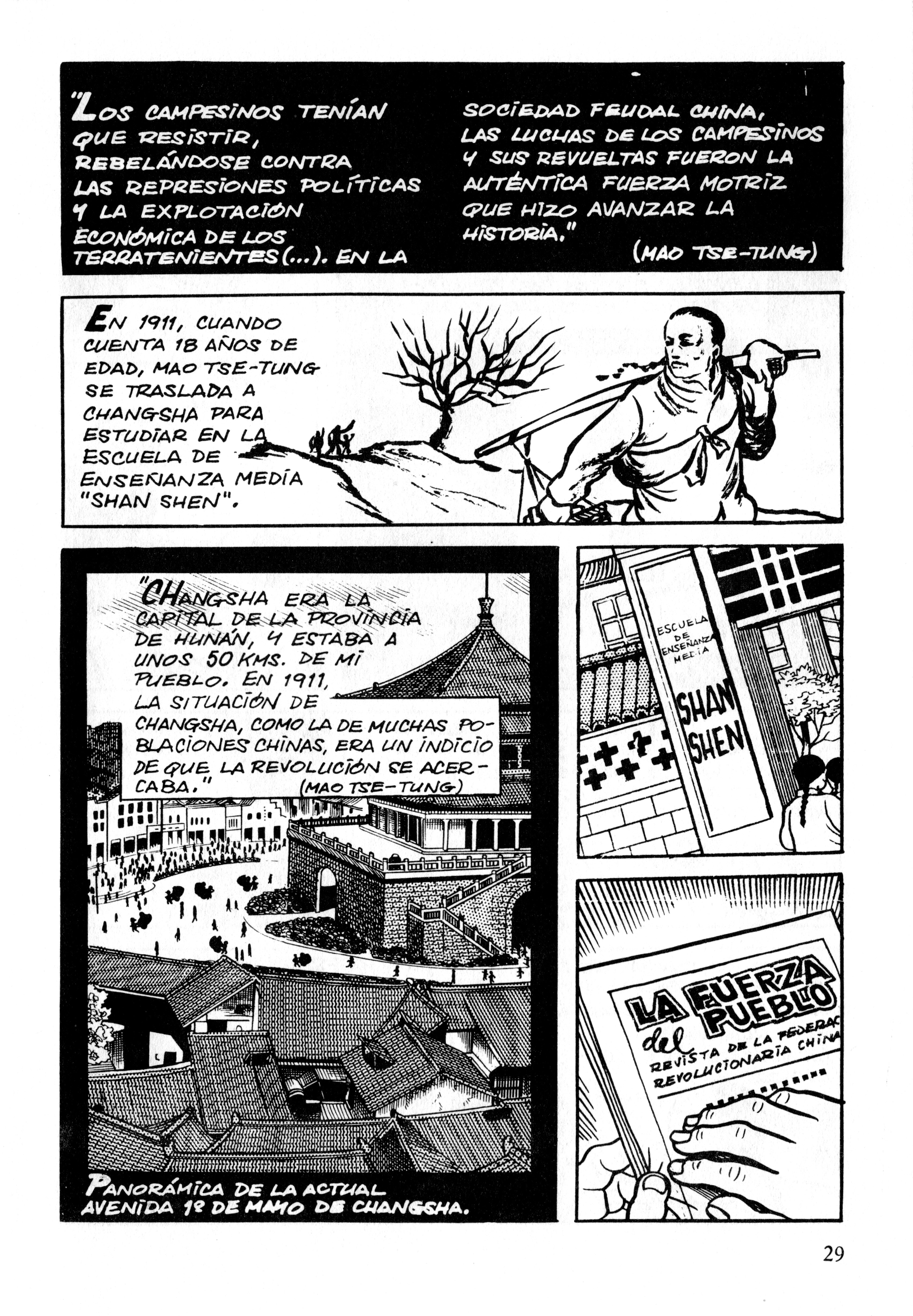 Gekiga Legend of Mao Zedong La chispa 第30页