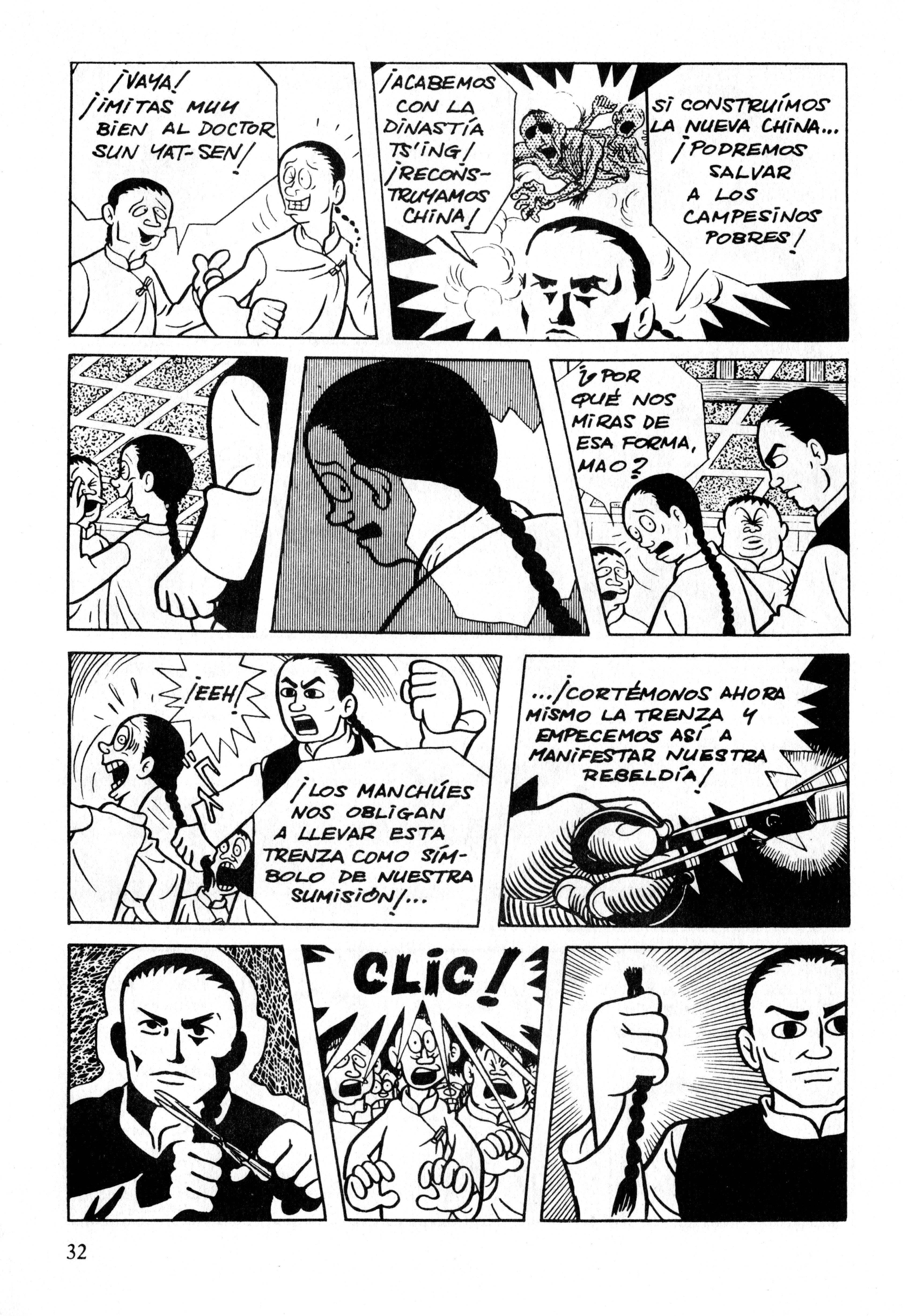 Gekiga Legend of Mao Zedong La chispa 第33页