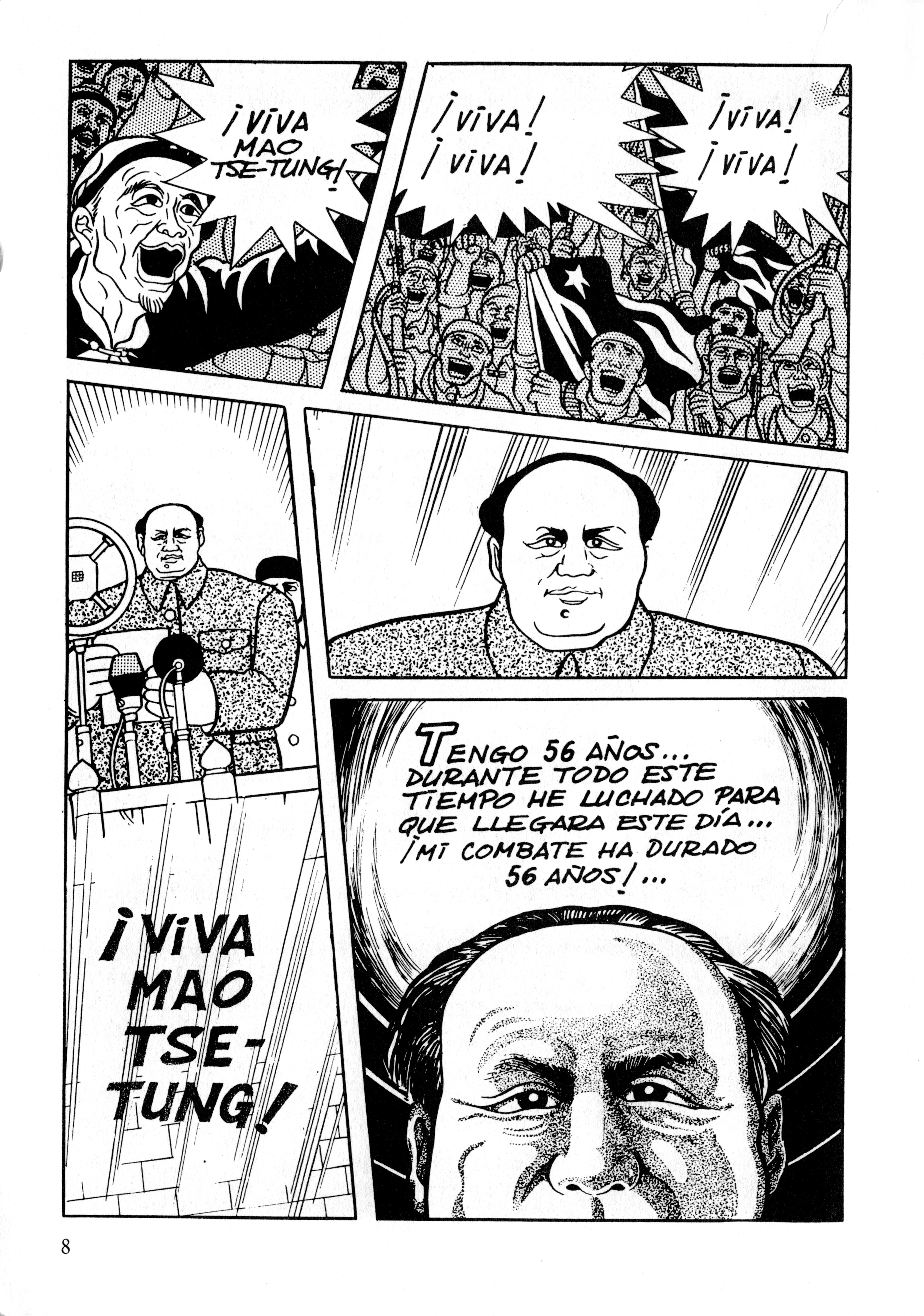 Gekiga Legend of Mao Zedong La chispa 第9页