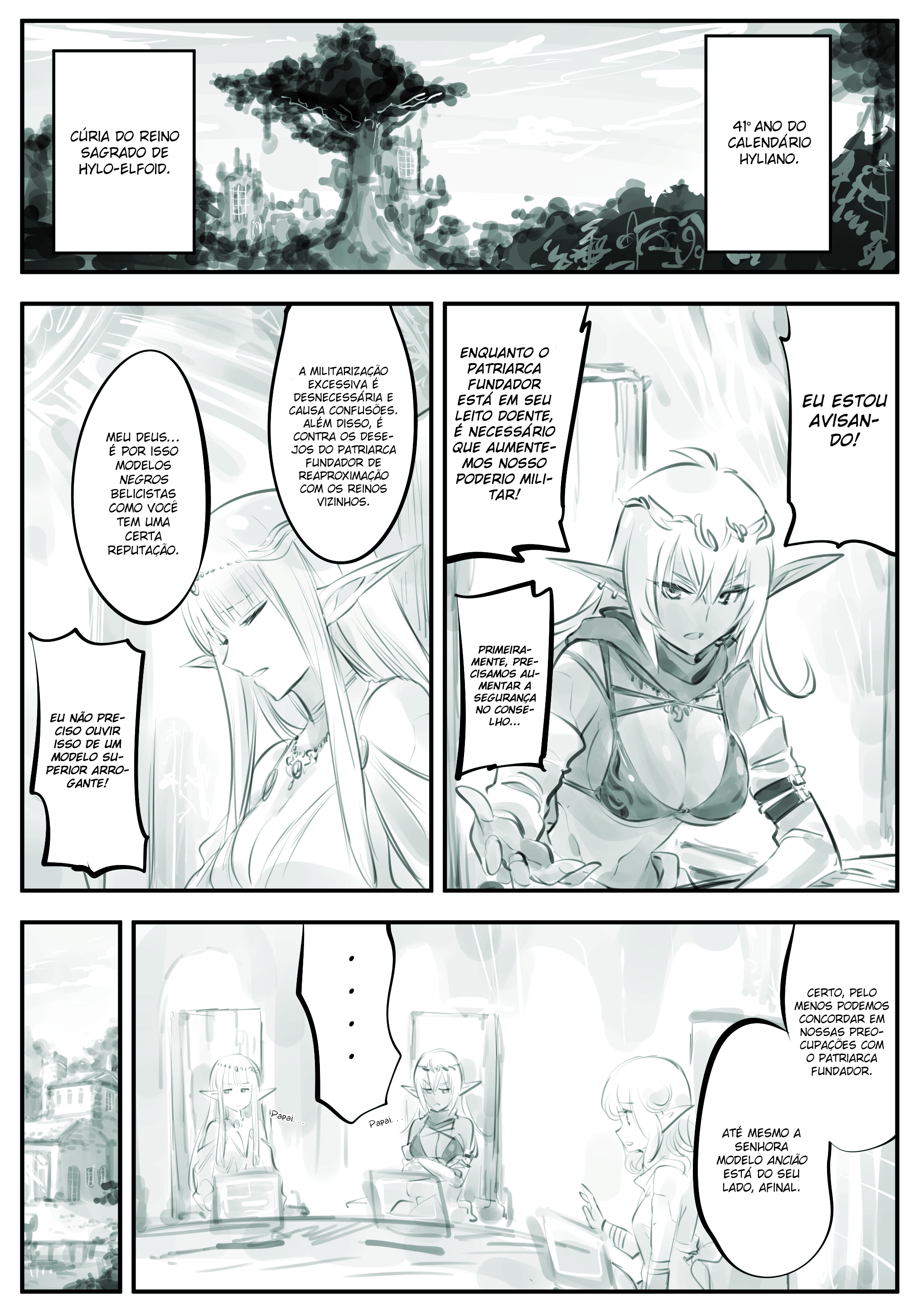 The Tale of the E.L.F. Forest Desejo por Elfos 第1页