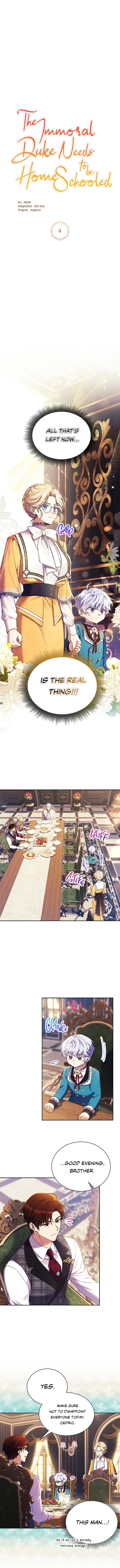 The Immoral Duke Needs to Be Homeschooled Ch. 4 第2页