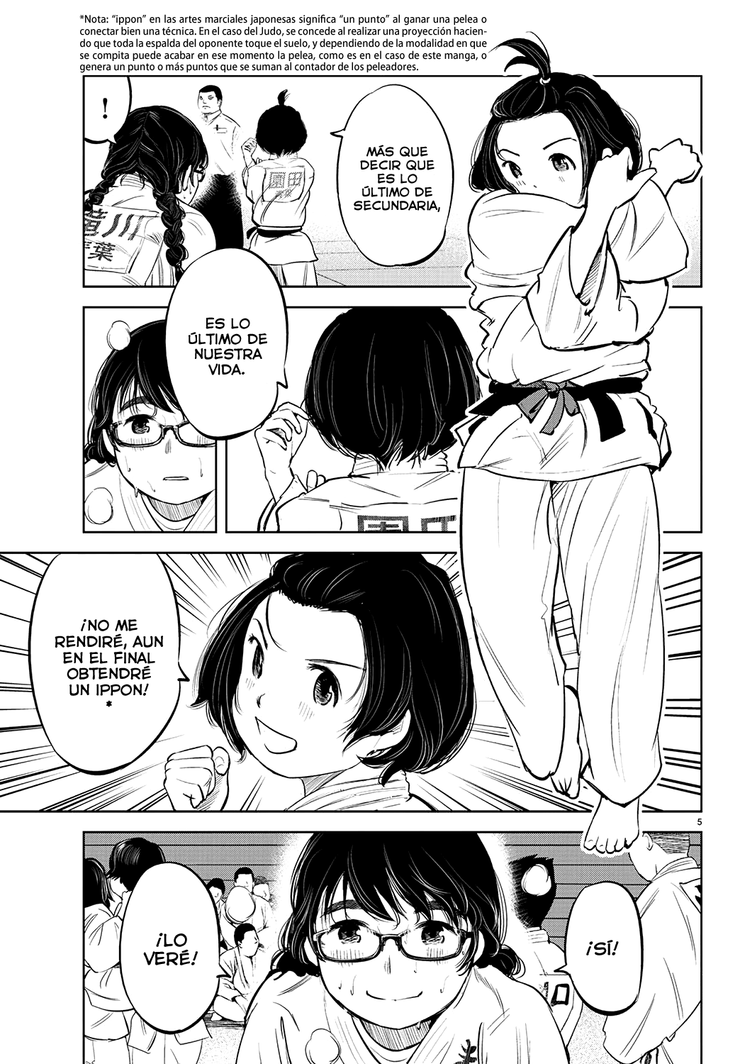 Mou Ippon! Buenos sentimientos 第9页