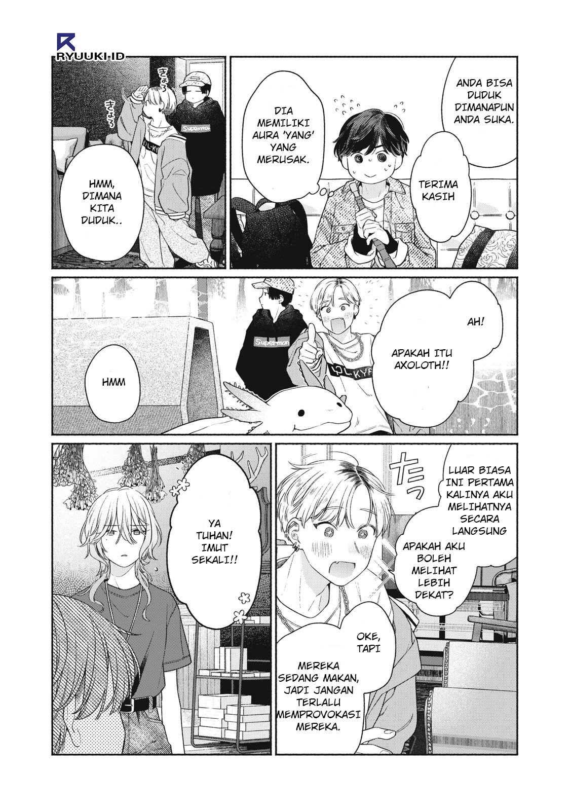 Tayutau Kemuri wa Tsukamenai Asap dan Axolotl 第31页