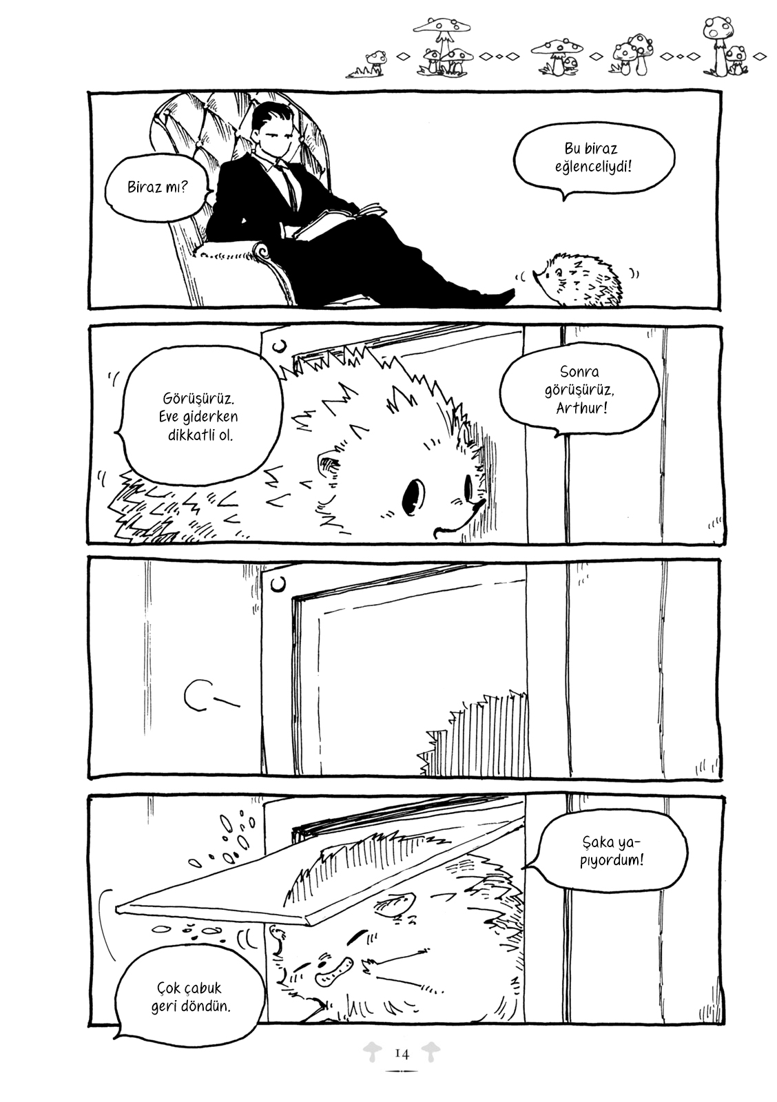 Haritoge Kuremi to Ou no Ie Bahçe Dışı 第14页