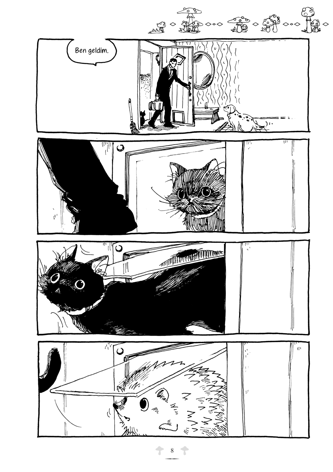 Haritoge Kuremi to Ou no Ie Bahçe Dışı 第8页