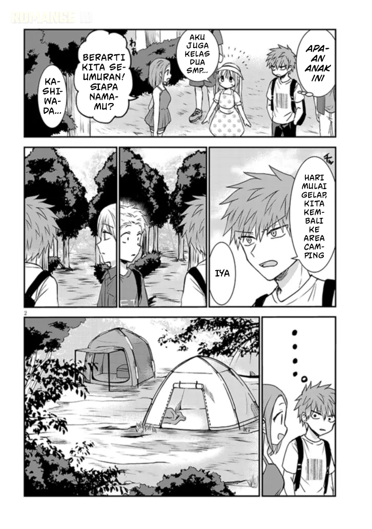 Kao ni Denai Kashiwada-san to Kao ni Deru Oota-kun + Kashiwada-san, Oota-kun, dan Camping 第3页