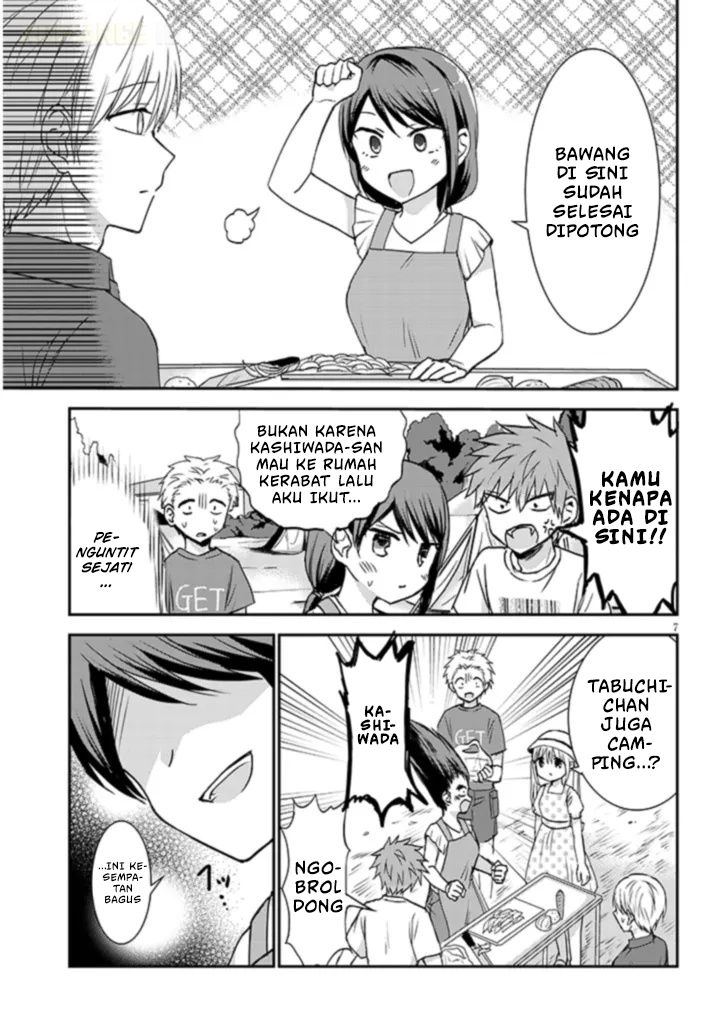 Kao ni Denai Kashiwada-san to Kao ni Deru Oota-kun + Kashiwada-san, Oota-kun, dan Camping 第8页