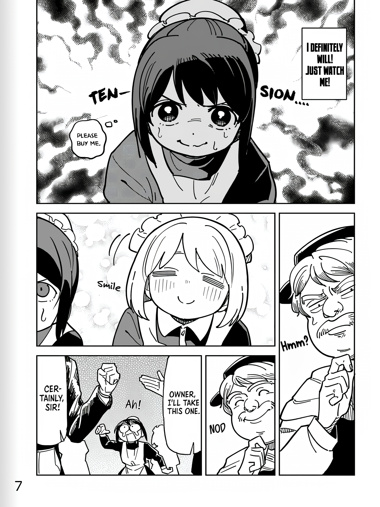 Urenokori Maid, Katte Kudasai! 第6页