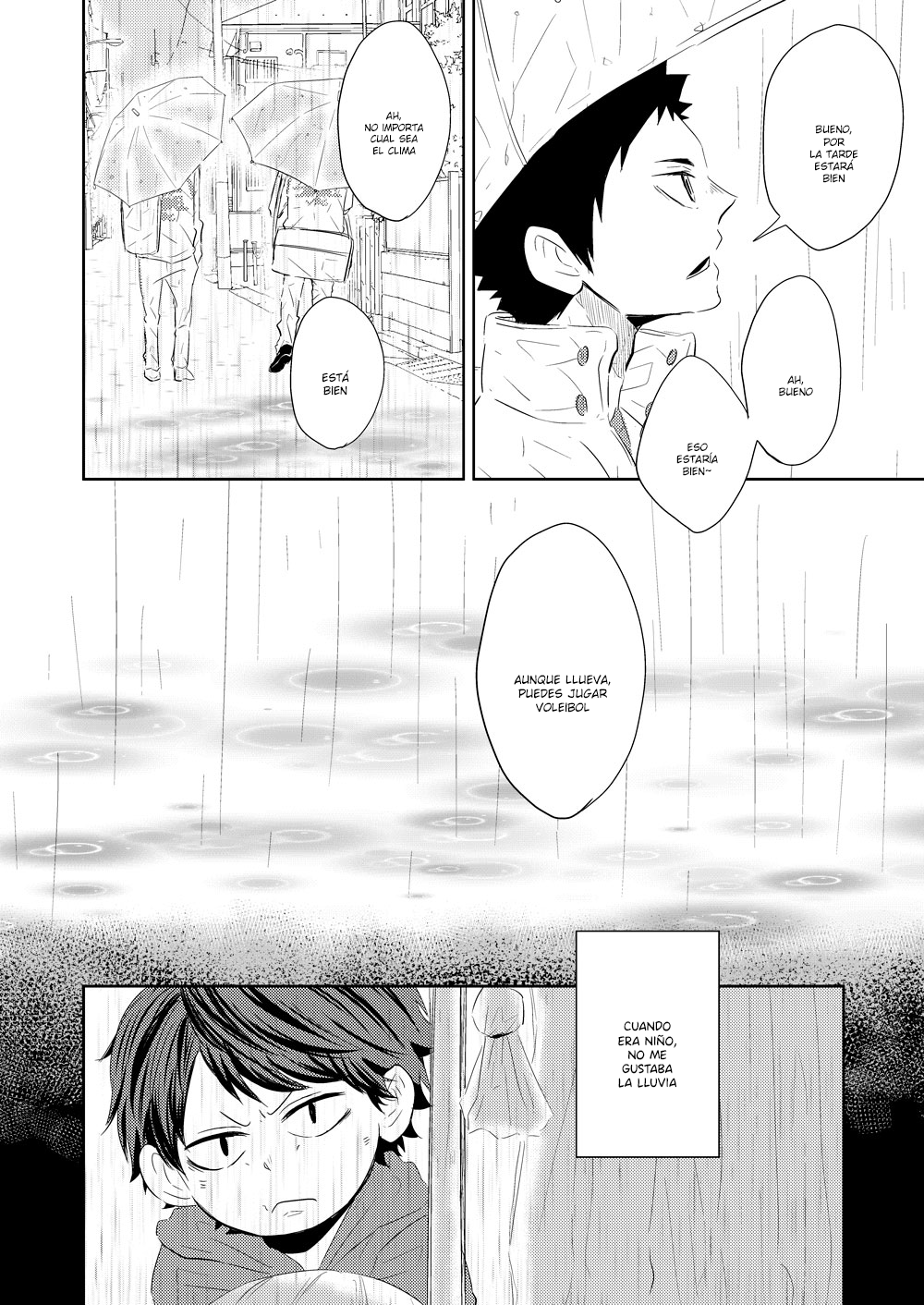 Haikyuu!! - Rain and Later Sunny  (Doujinshi) 第5页
