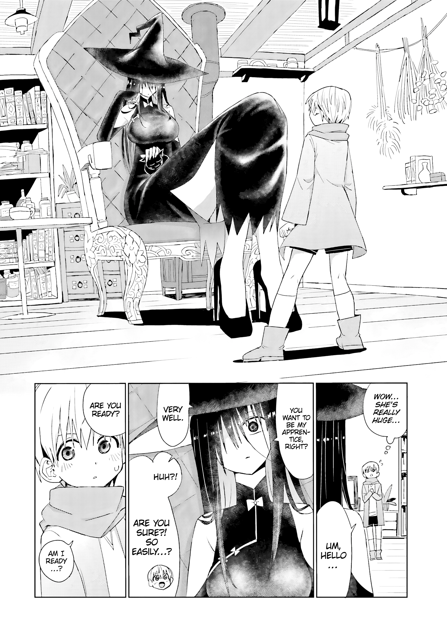 Mahou to Boku to Dekkai Shishou A huge master and a useless pupil 第3页