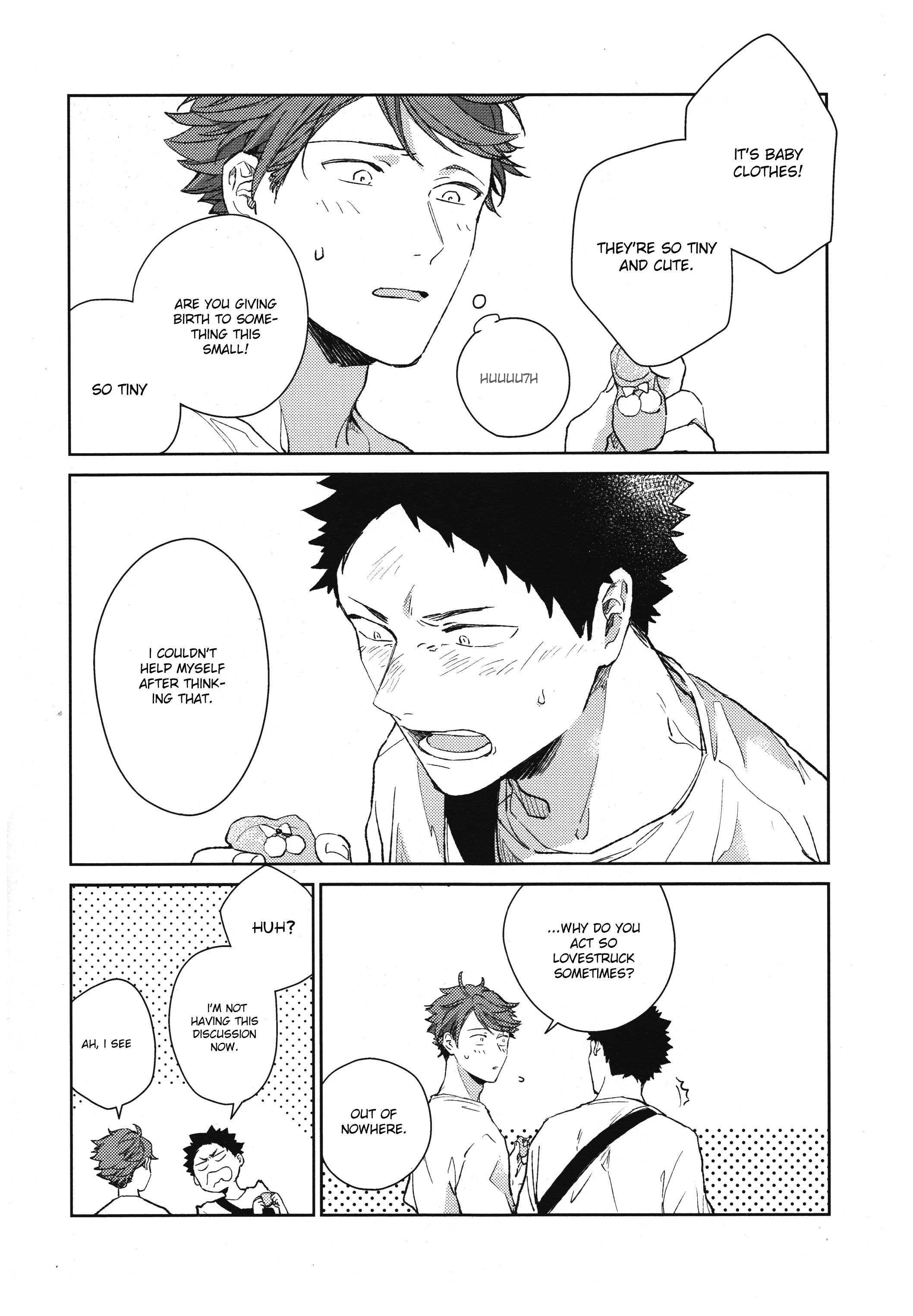 Haikyu!! - Tanoshii Jigoku wo Irodoru Nara (Doujinshi) Ch. 1.5 第12页