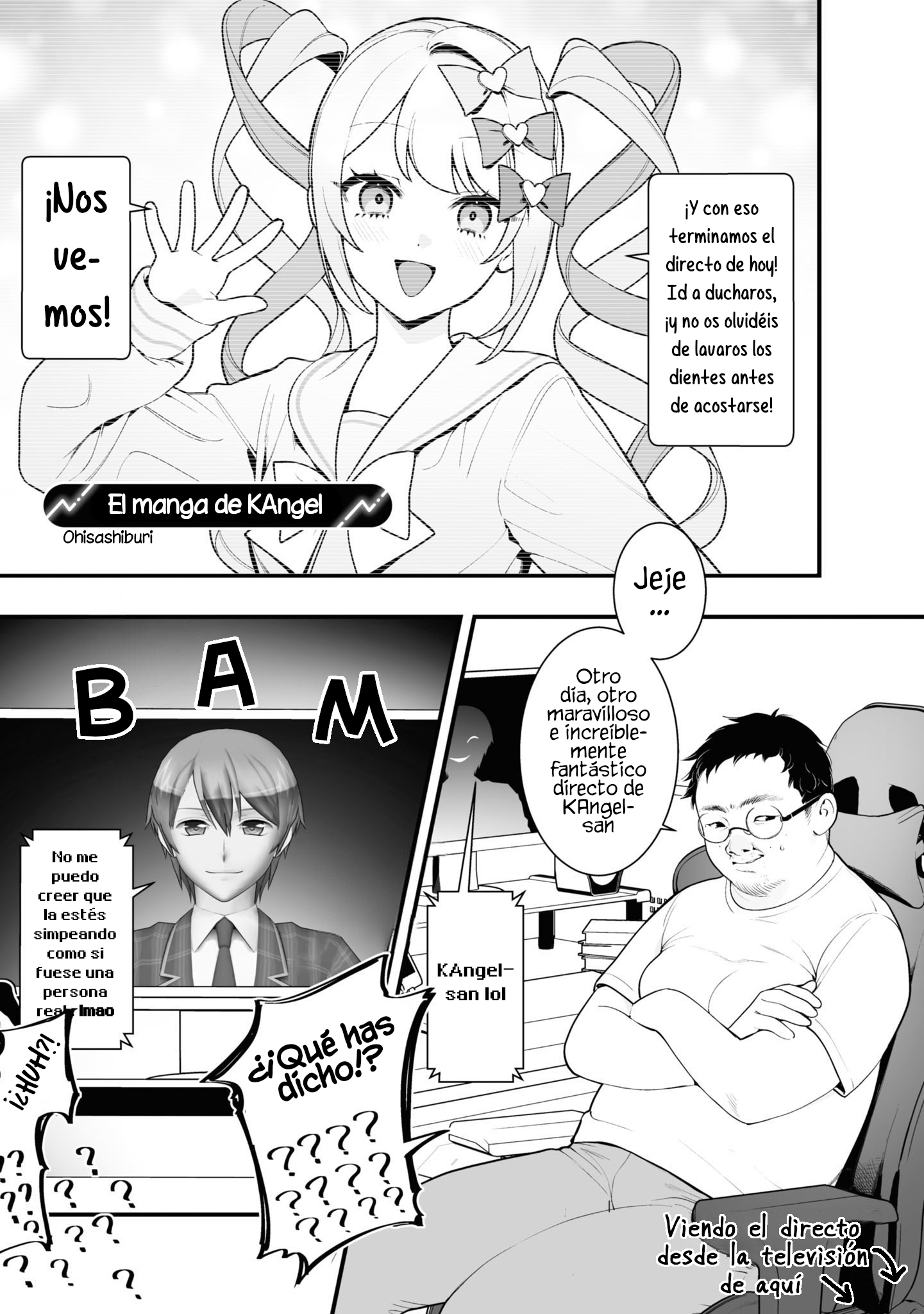 Chou Ten-chan! NEEDY GIRL OVERDOSE Koushiki Anthology El manga de KAngel 第3页