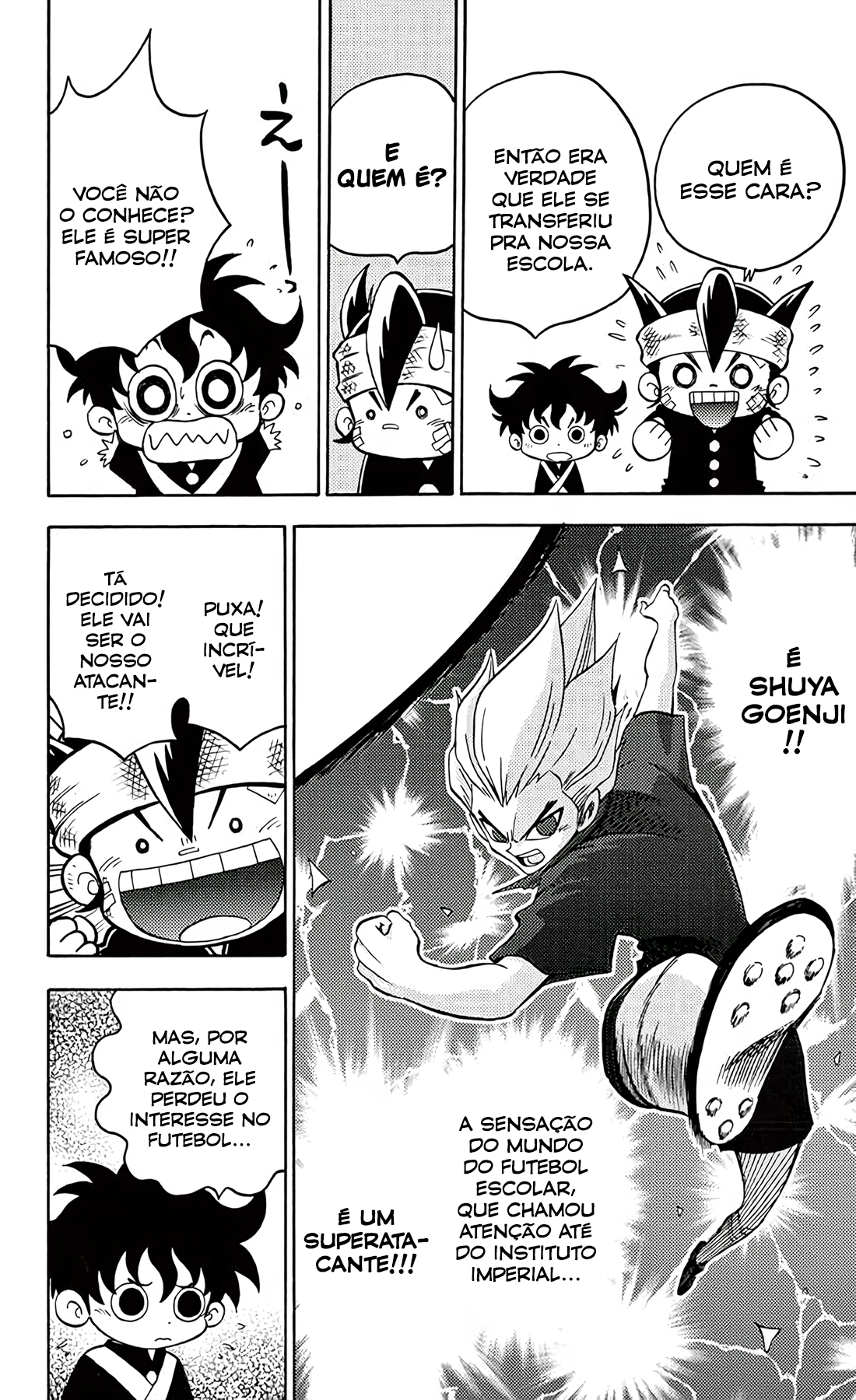 Inazuma Eleven A Lenda do Relâmpago Renasce!! 第27页