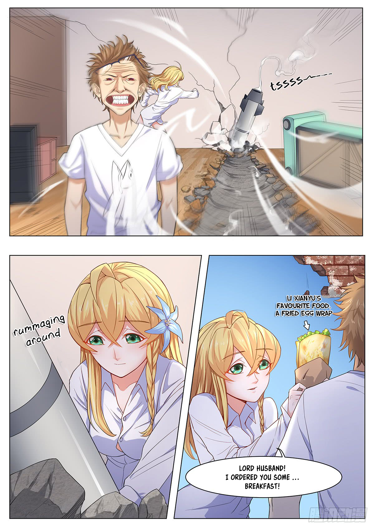 My Milky Way Love Story Living together so suddenly?! 第9页