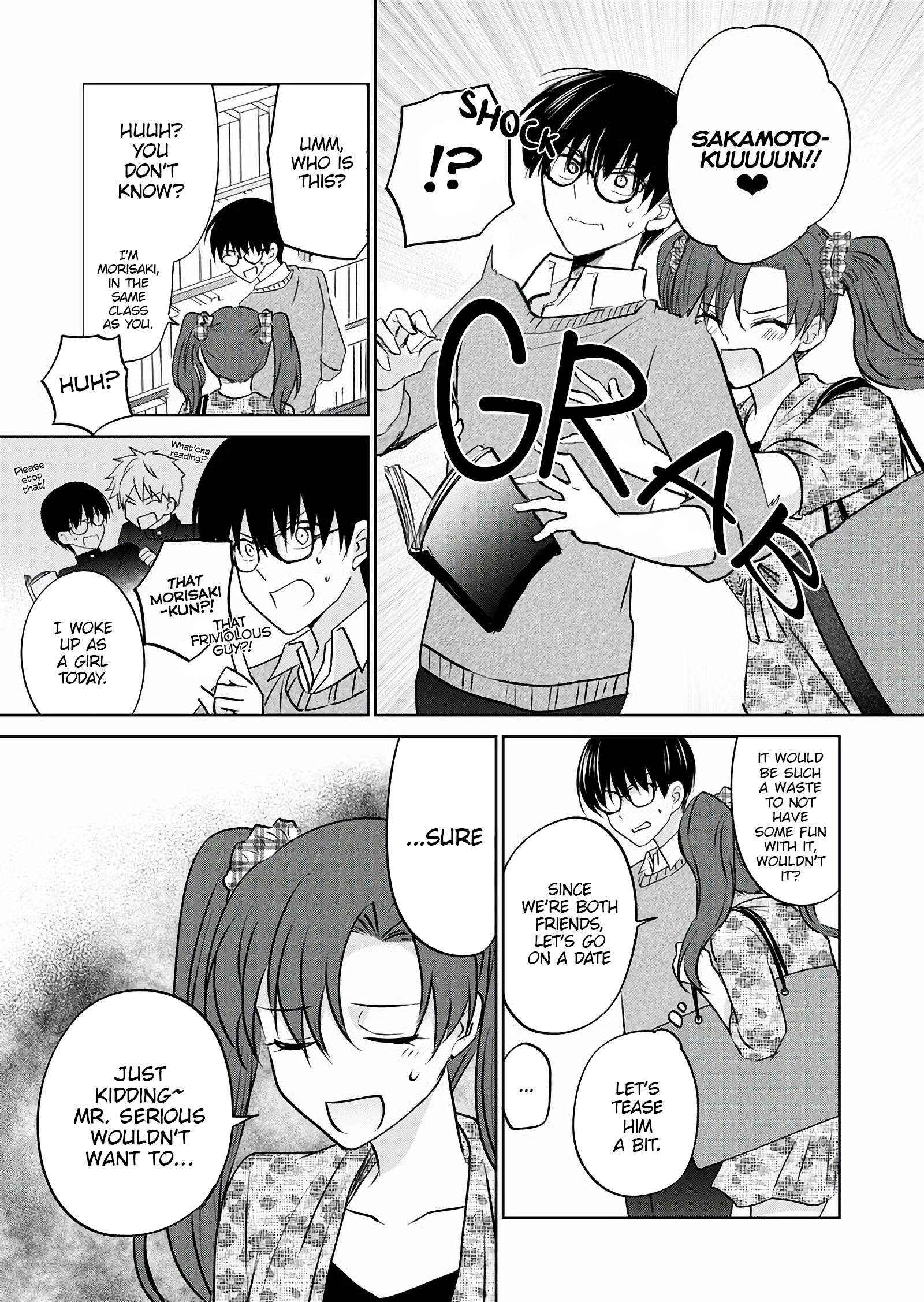 I Got Genderswapped (♂→♀), so I Tried to Seduce My Classmate 第3页
