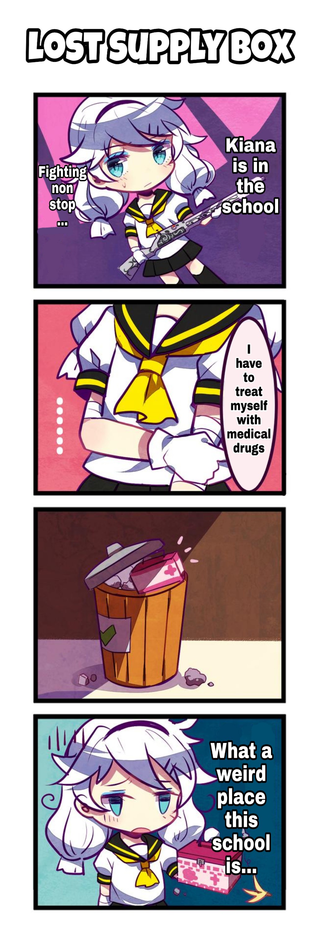 Houkai Gakuen 4-Koma 第3页