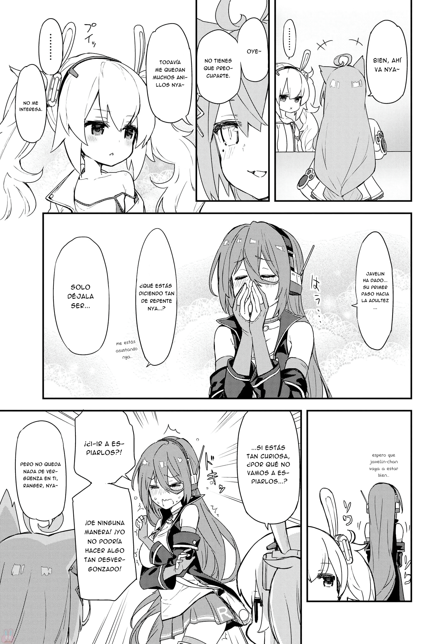 Azur Lane Comic Anthology Los Problemas de Javelin 第16页