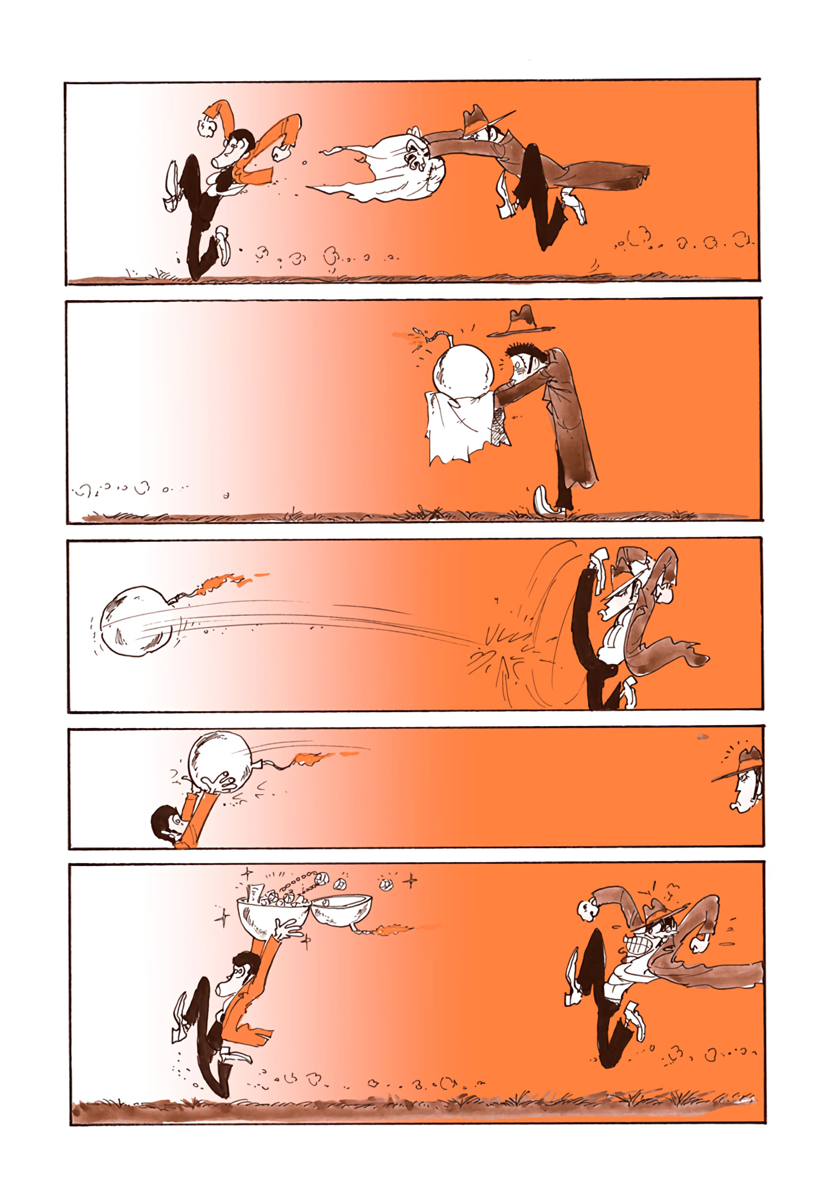 Lupin III: Uncollected Works Tankobon Zeni-san Nonsense 第5页