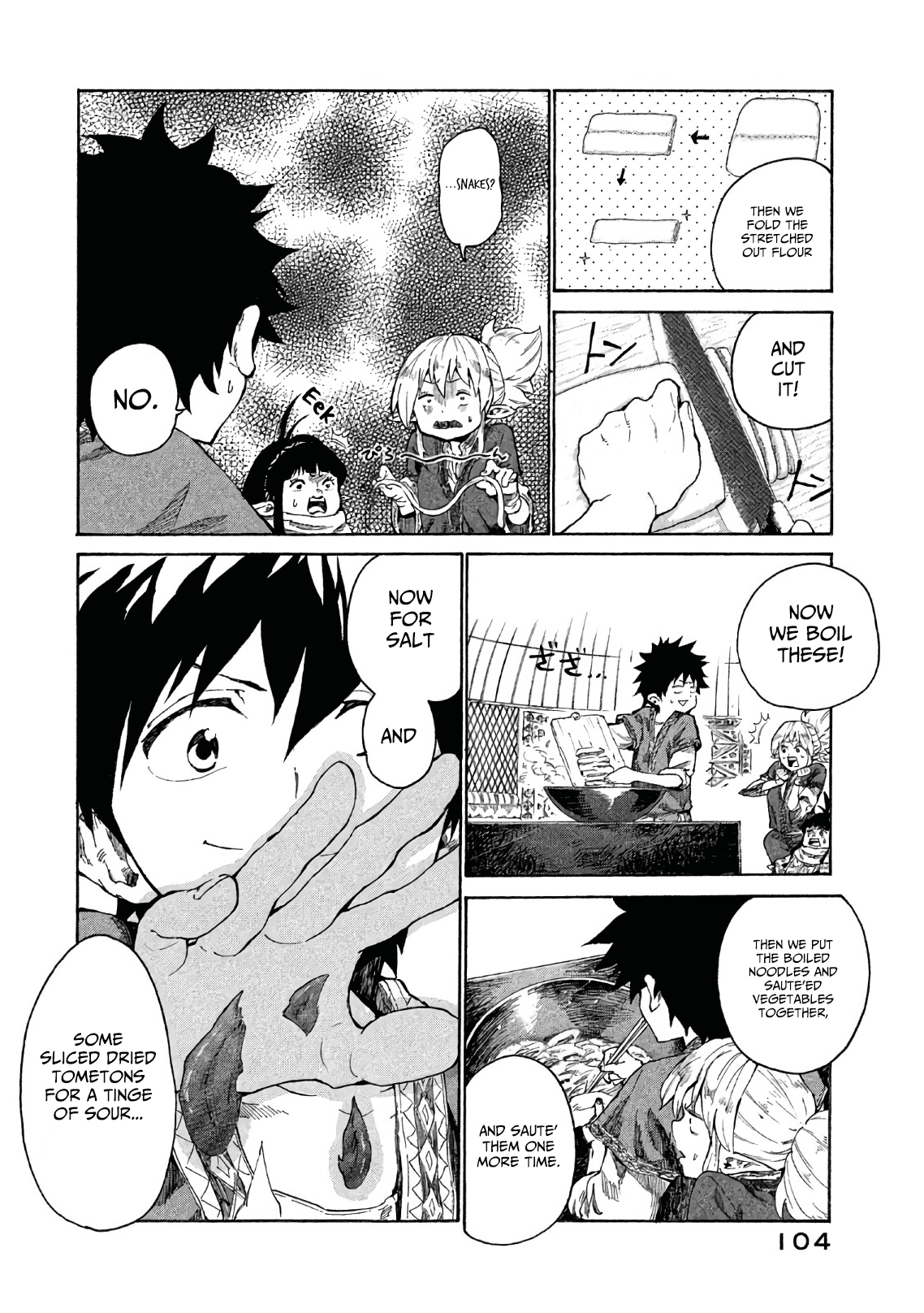 Mazumeshi Elf to Yuuboku gurashi The worries of a wedded girl 第17页