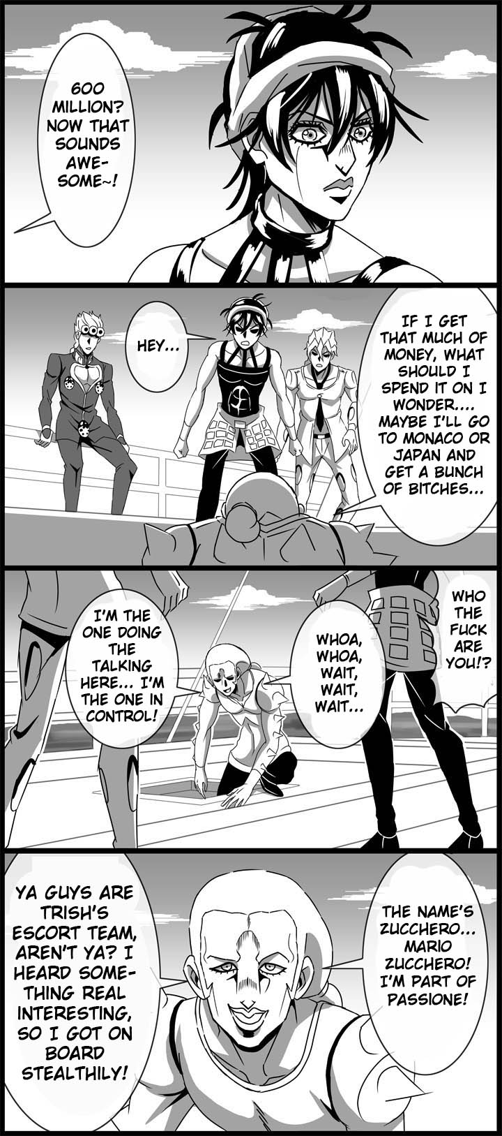 Jojo's Bizarre Adventure - GioGio's Bizarre Treasure Hunt (Doujinshi) Ch. 3 第2页