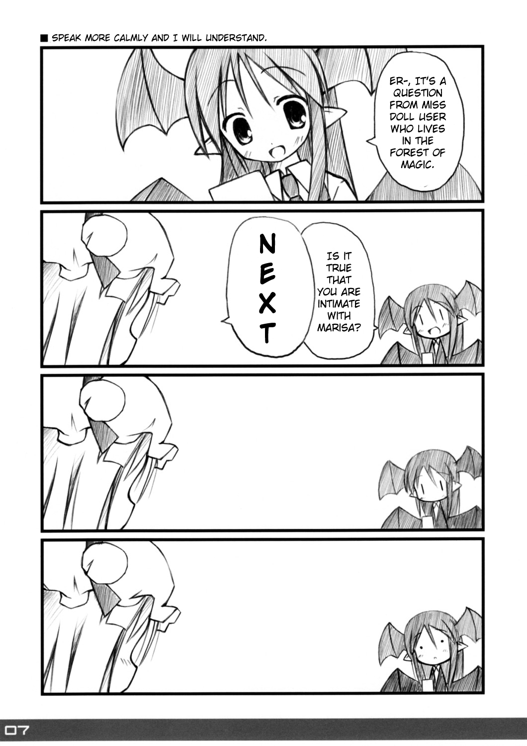 Touhou - Patchu Manga -Kurenai- (Doujinshi) 第6页