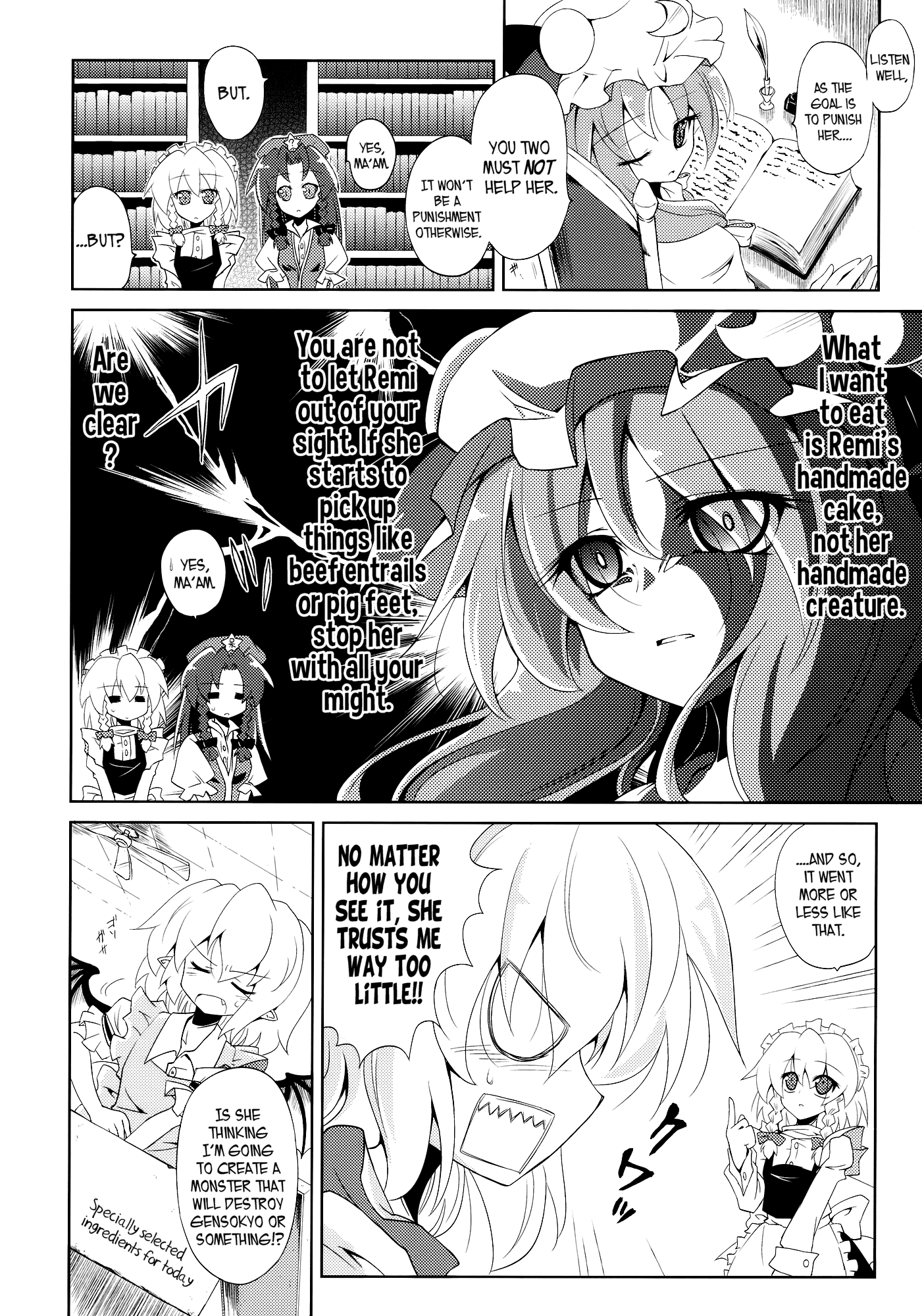 Touhou - Remilia Cooking!! (Doujinshi) Oneshot 第9页