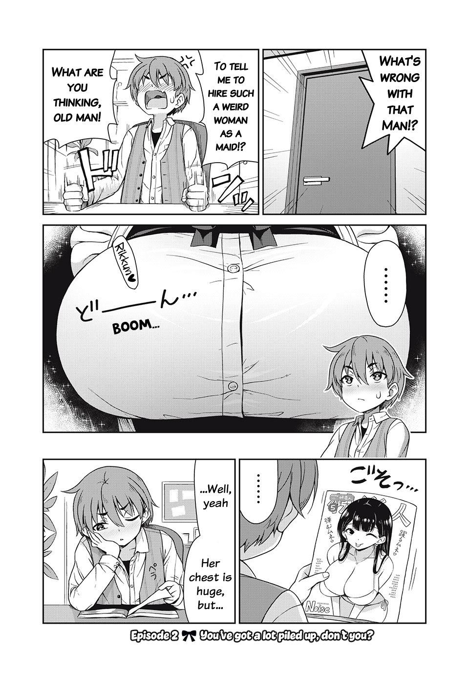 Sore ga Meido no Kanna desu You’ve got a lot piled up, don’t you? 第2页