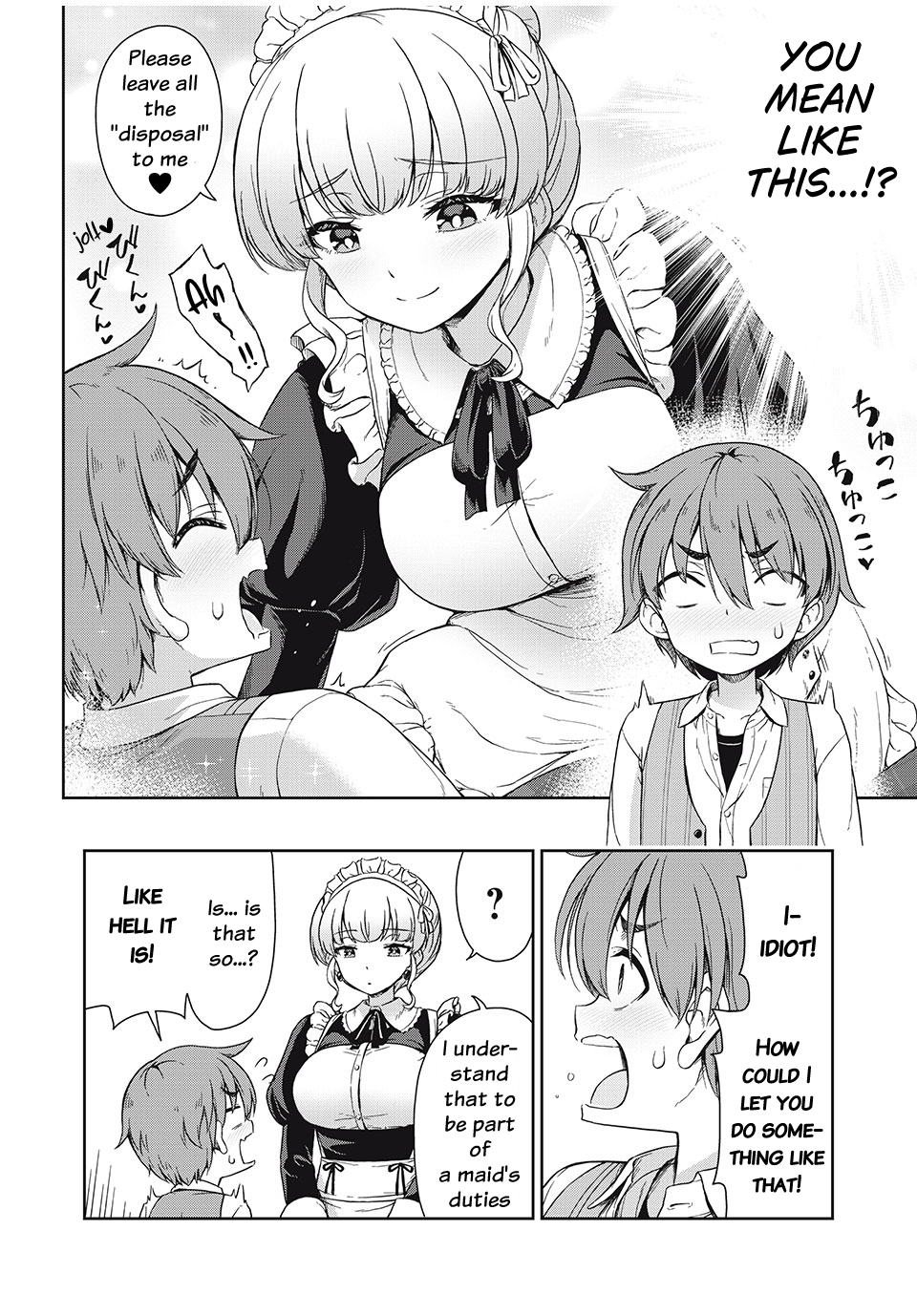 Sore ga Meido no Kanna desu You’ve got a lot piled up, don’t you? 第5页
