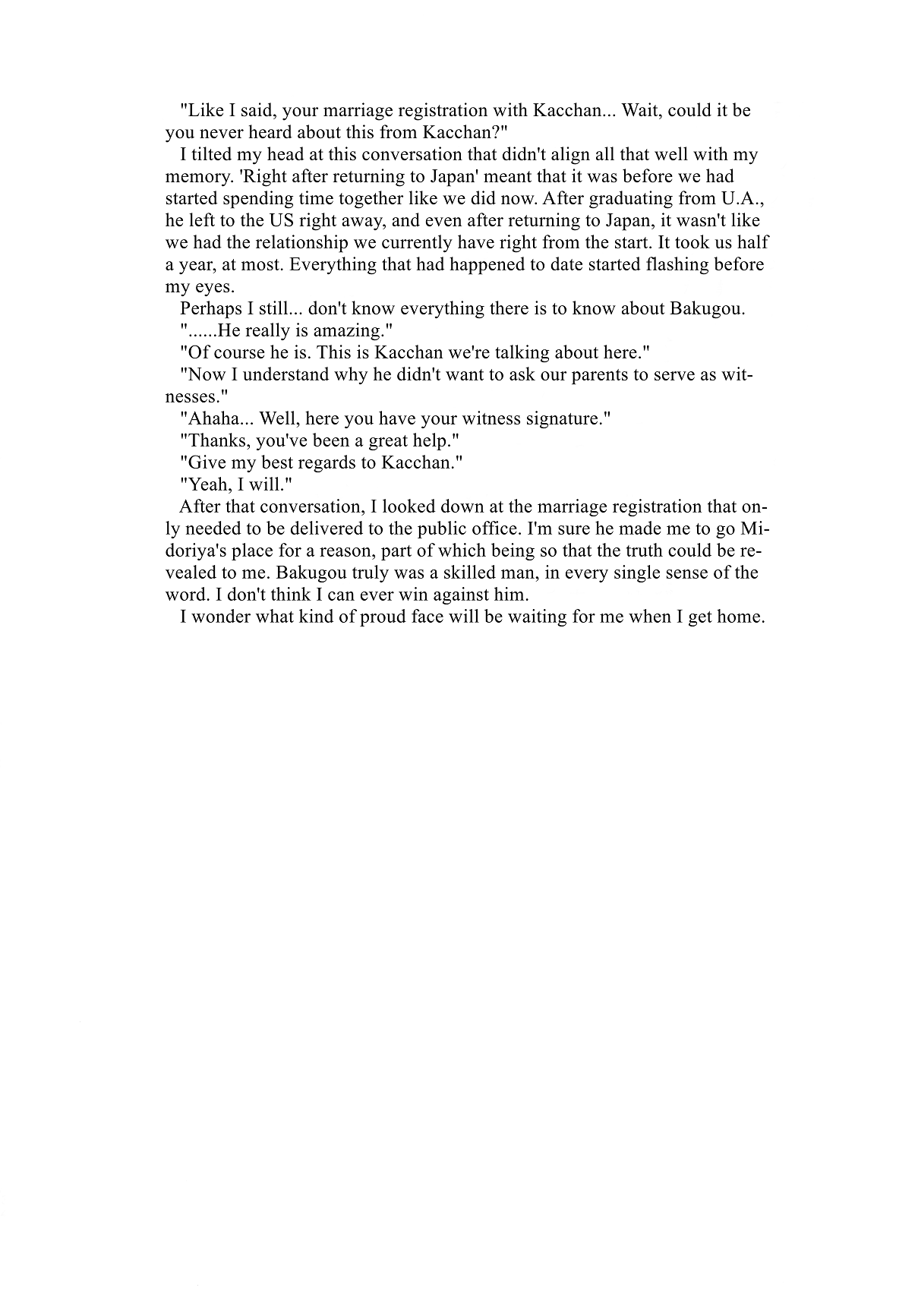 Cheers! - Shouto x Katsuki Marriage Anthology The One who Fell in Love Wins 第11页