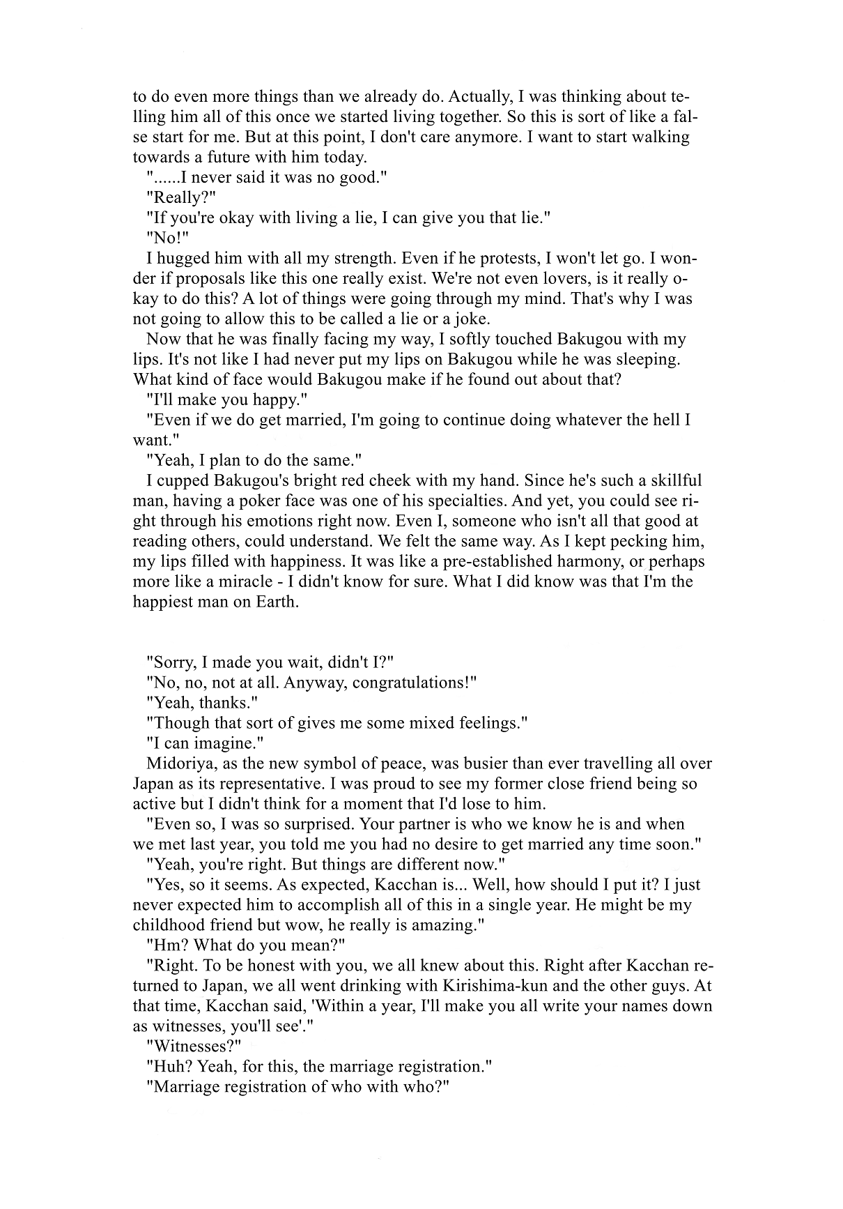 Cheers! - Shouto x Katsuki Marriage Anthology The One who Fell in Love Wins 第10页