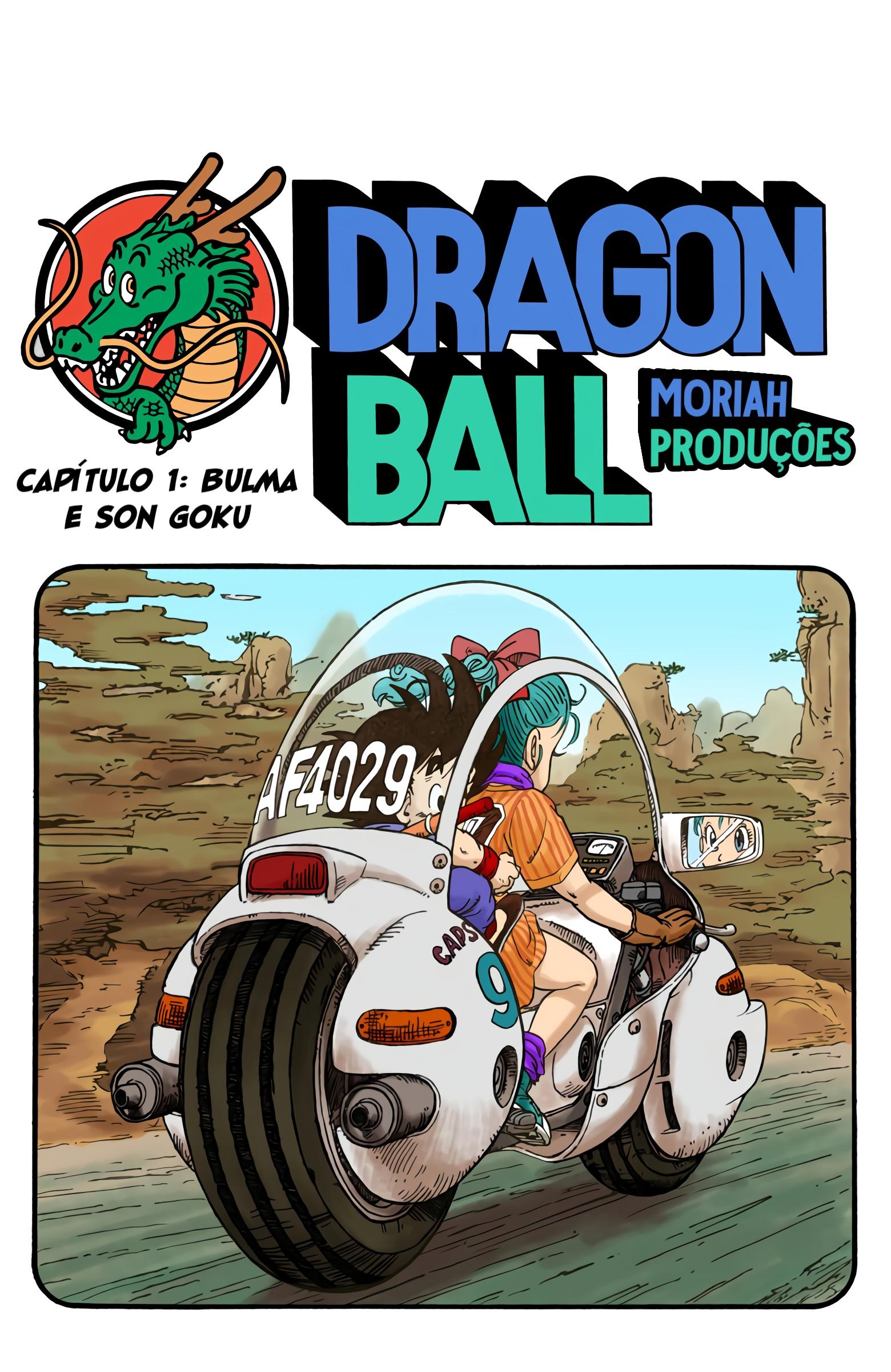 Dragon Ball (Official Colored) Bulma e Son Goku 第1页