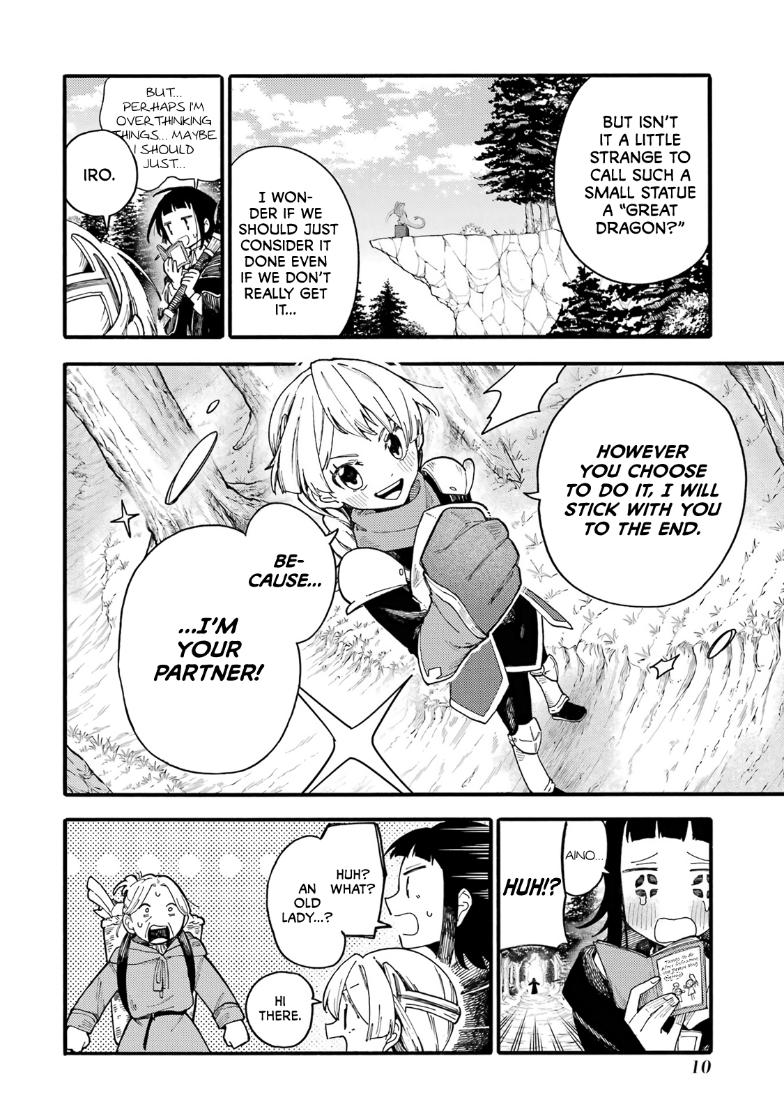 Endroll no Ato ni wa Saikou no Tabi o Stone Statue of a Great Dragon 第11页
